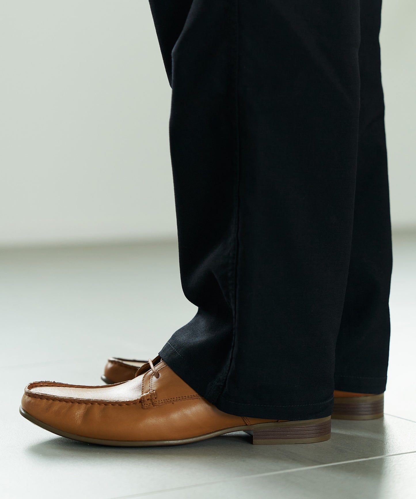【20%OFF】<MEN> 【職人による手縫い】 モカシンレースアップシューズ(31766)