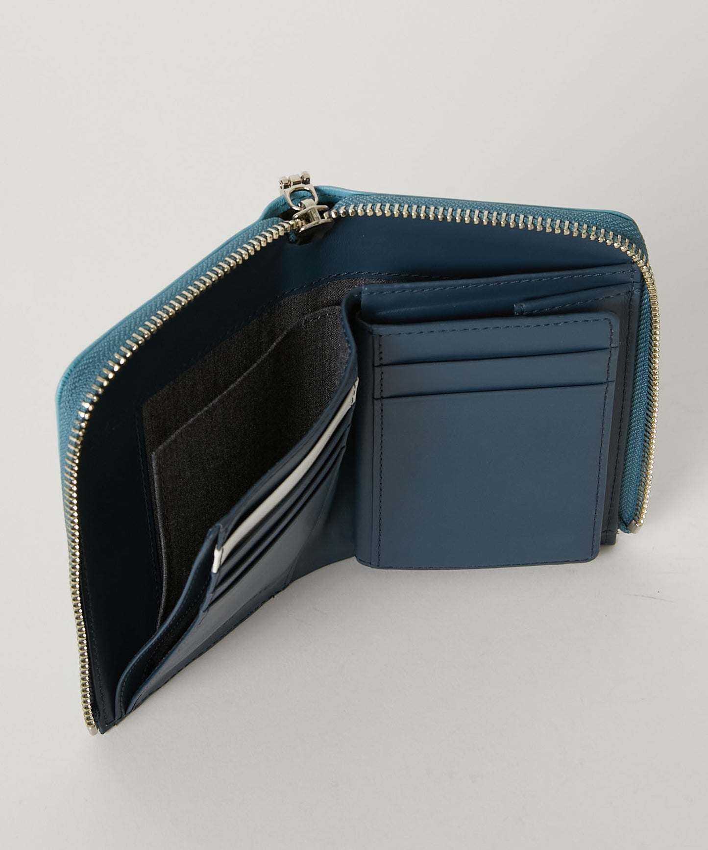 <UNISEX> VITA L字ファスナーミドルウォレット