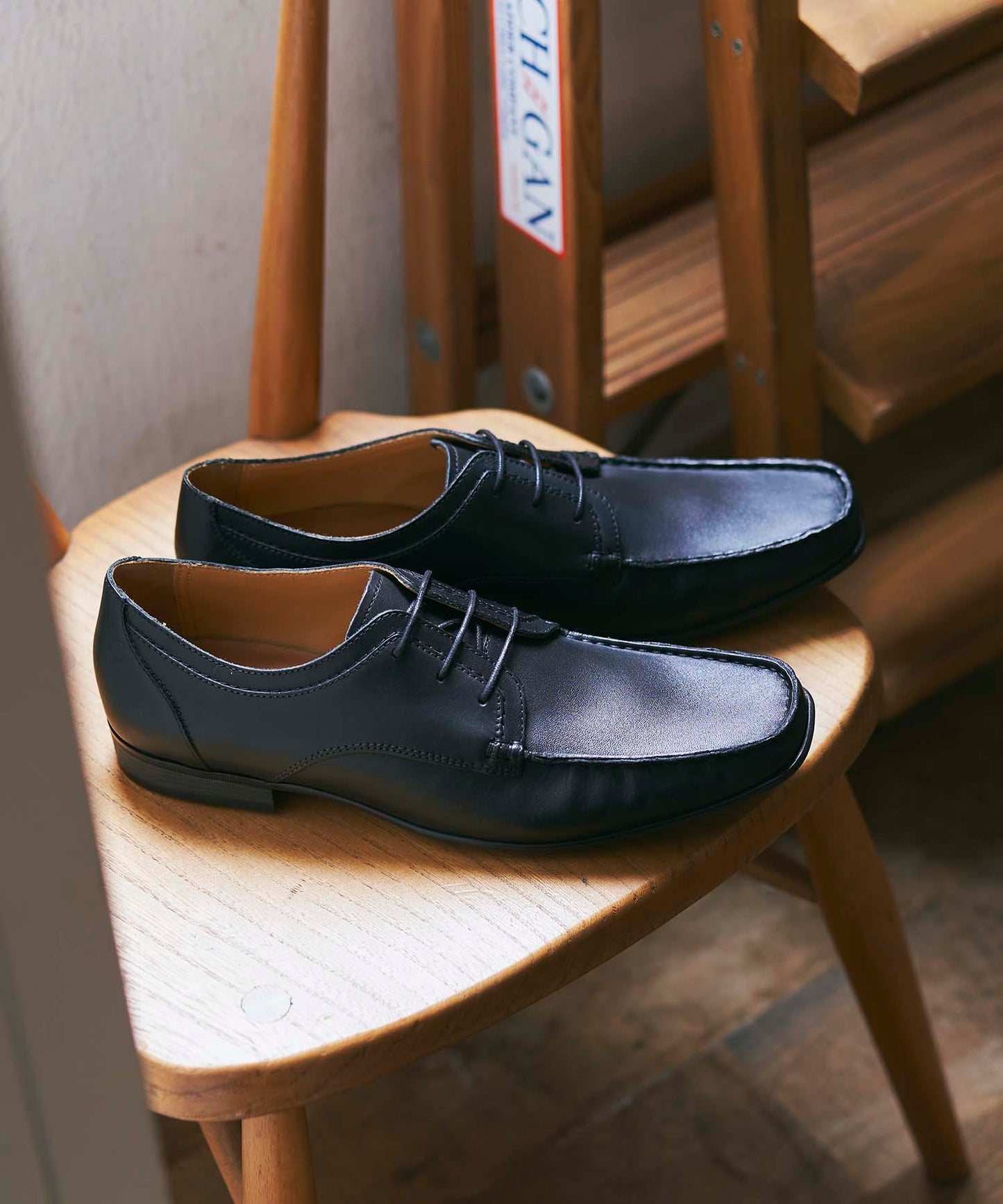 【20%OFF】<MEN> 【職人による手縫い】 モカシンレースアップシューズ(31766)
