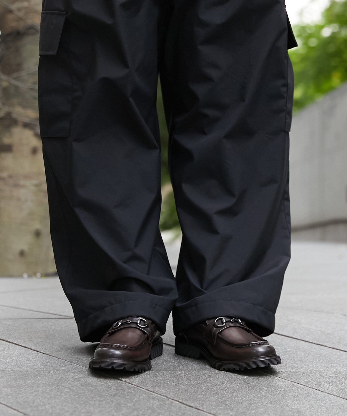 <MEN> 【職人の技術が光る】モカステッチ ビットローファー(34034)