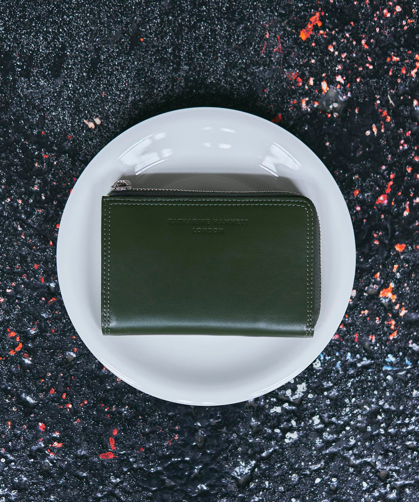 <UNISEX> VITA L字ファスナーミドルウォレット