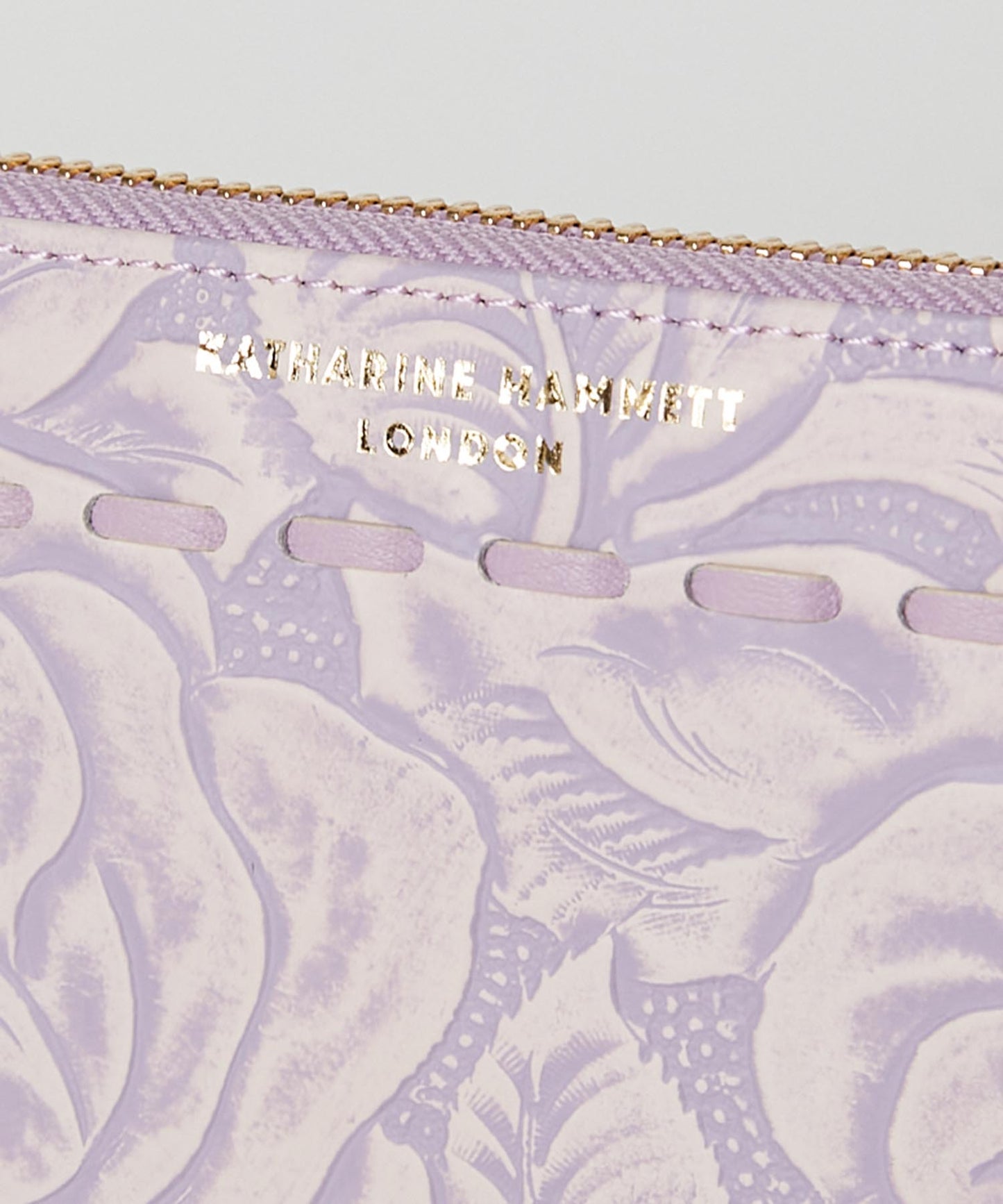 <WOMEN> ROSE CRAFT ラウンドファスナー ロングウォレット