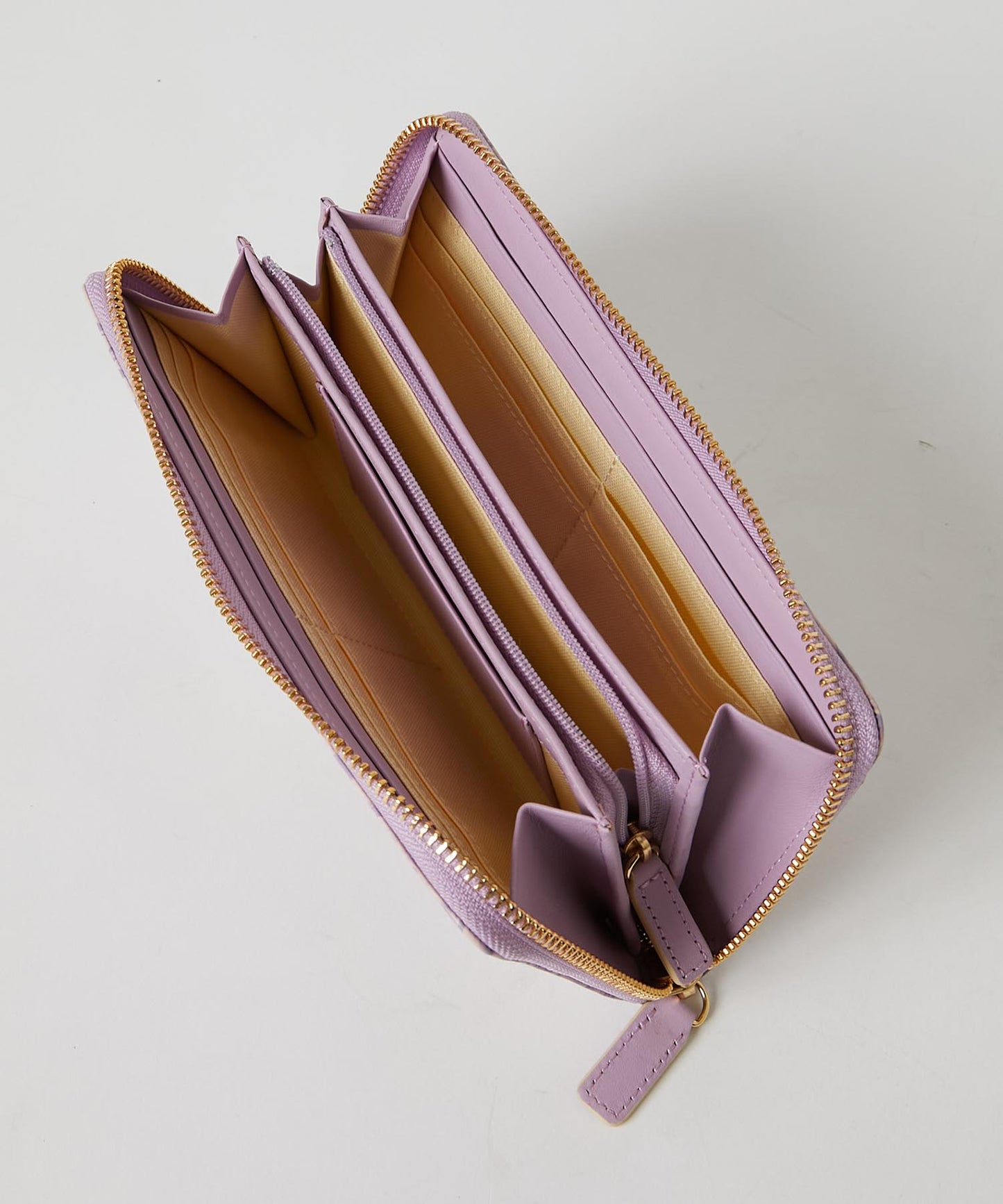 <WOMEN> ROSE CRAFT ラウンドファスナー ロングウォレット