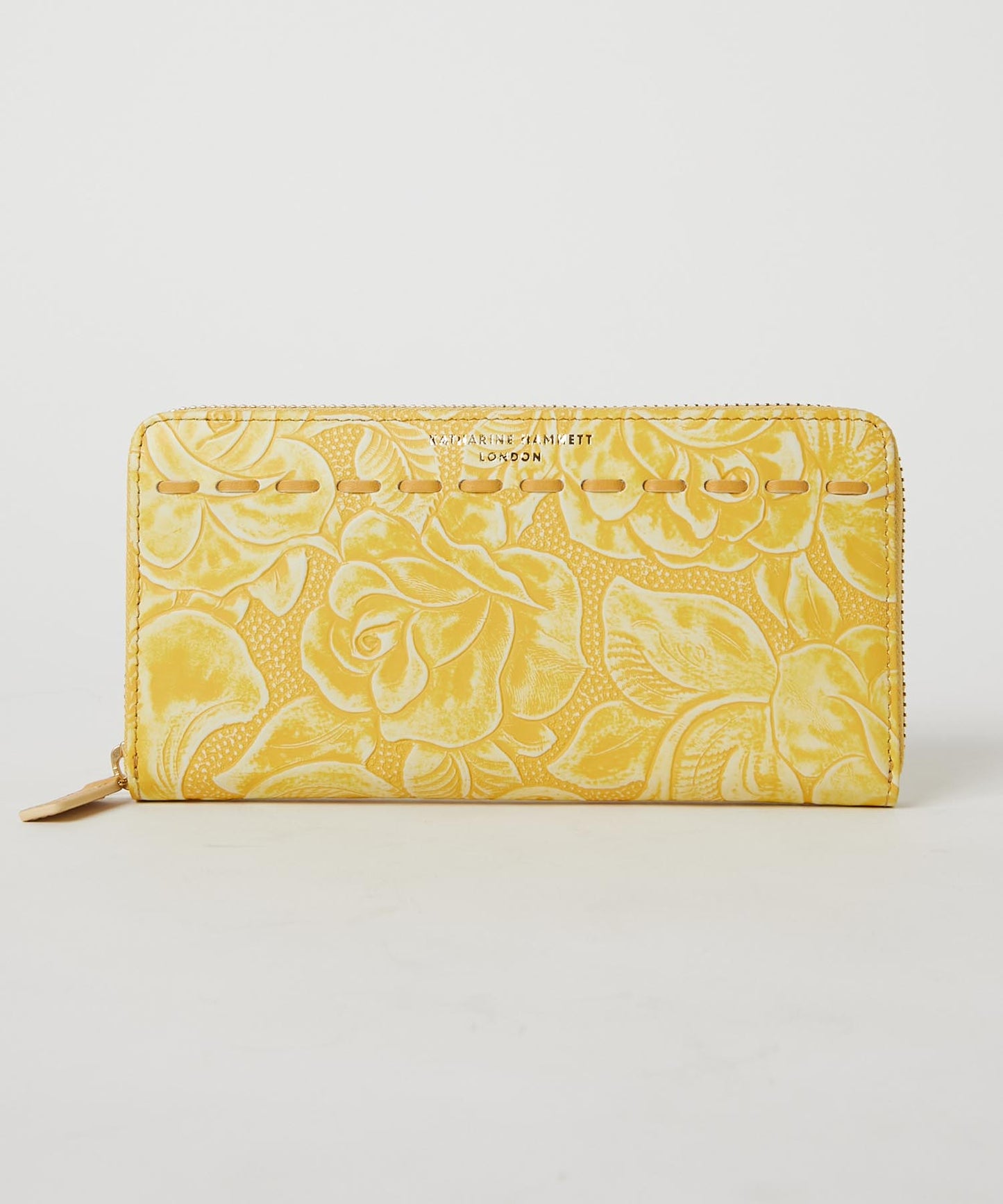 <WOMEN> ROSE CRAFT ラウンドファスナー ロングウォレット