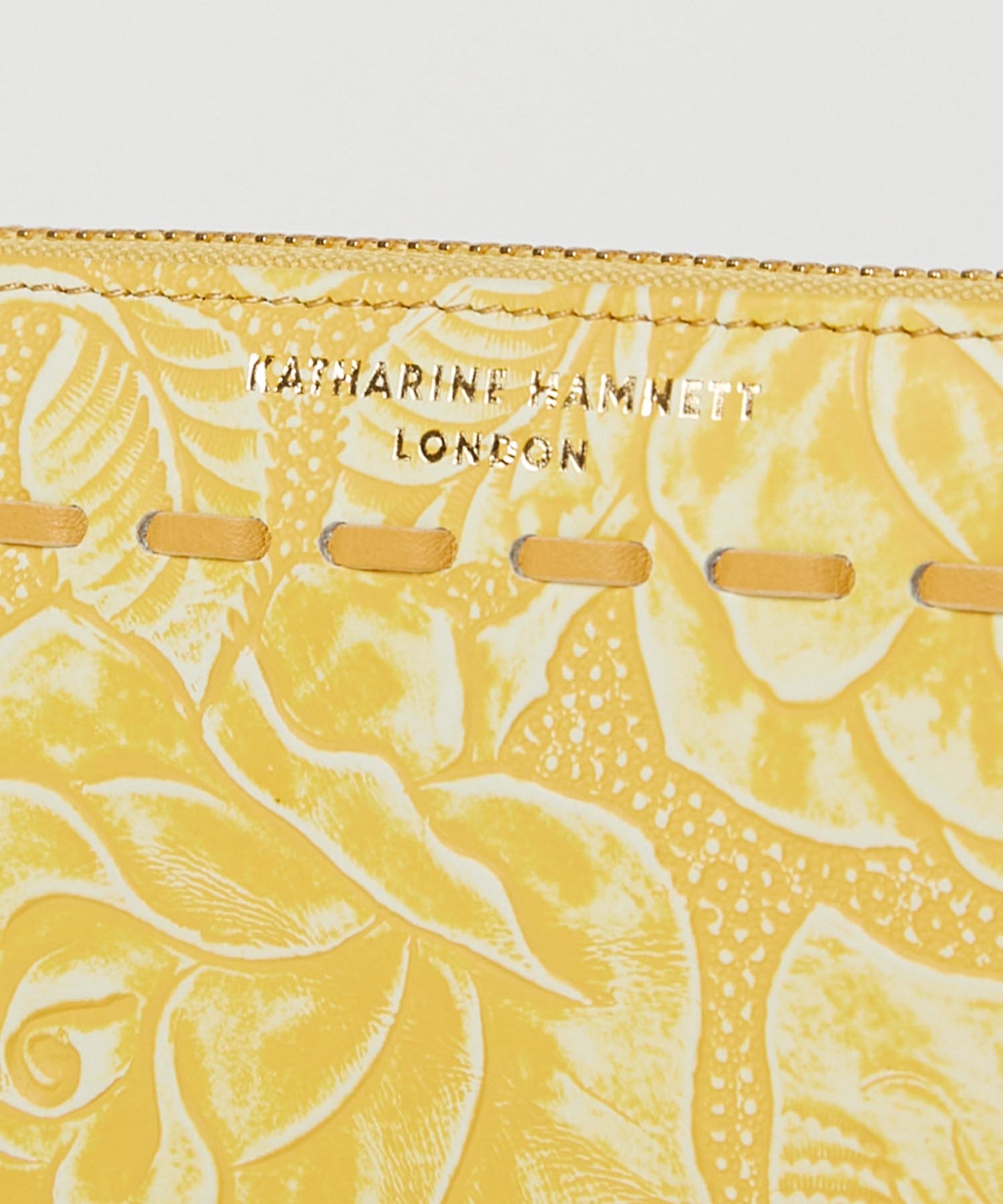 <WOMEN> ROSE CRAFT ラウンドファスナー ロングウォレット