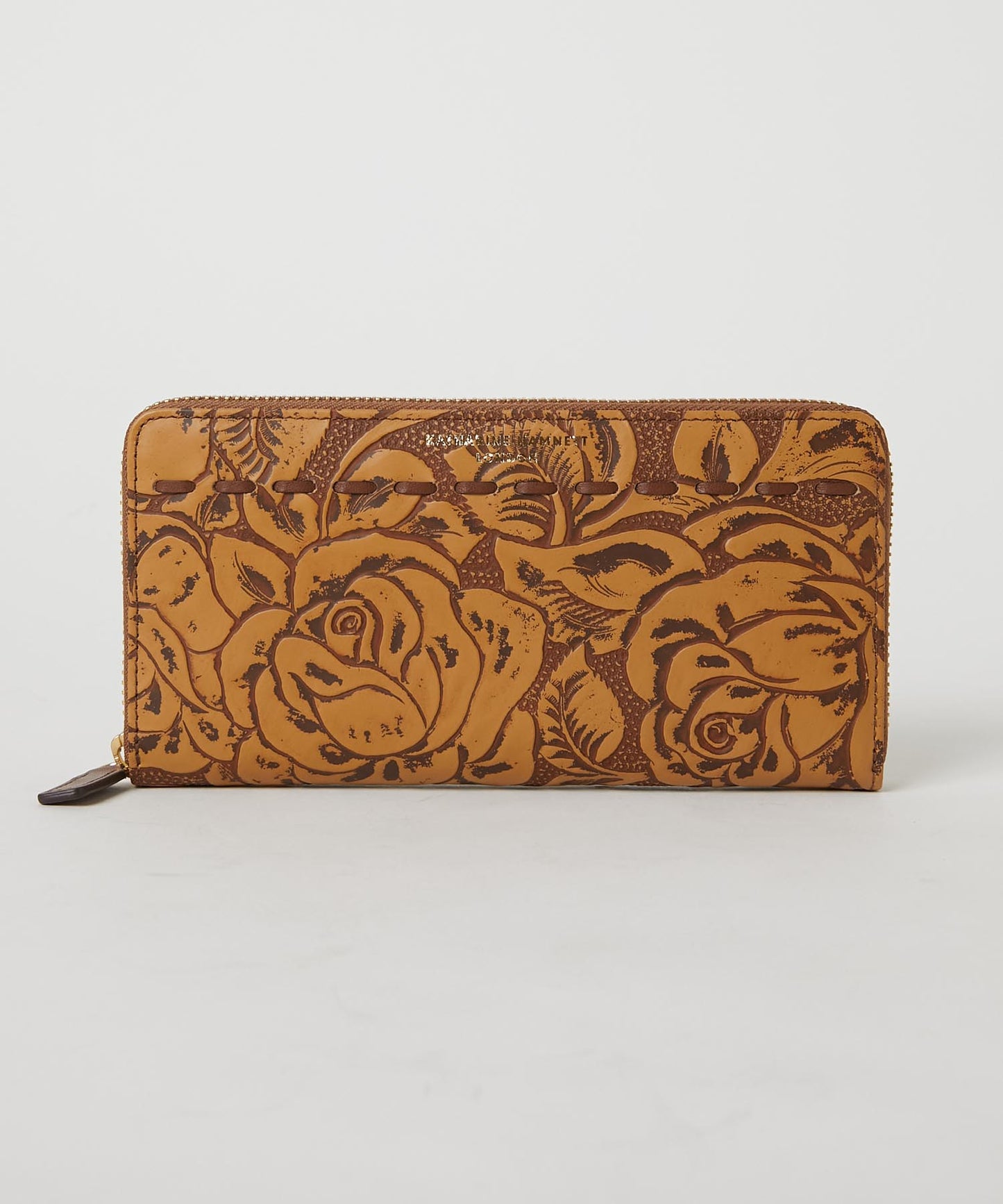 <WOMEN> ROSE CRAFT ラウンドファスナー ロングウォレット