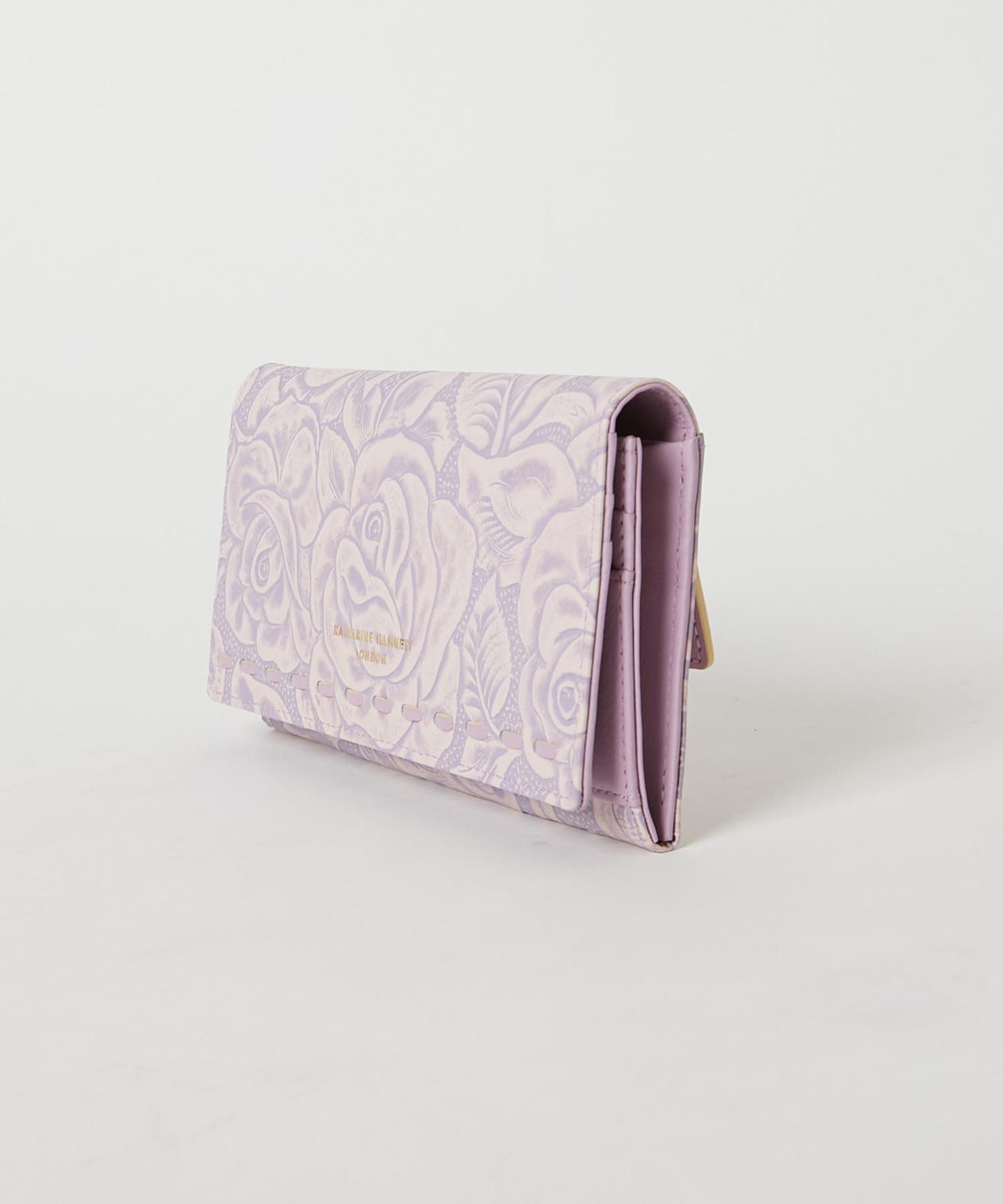 <WOMEN> ROSE CRAFT フラップ ロングウォレット