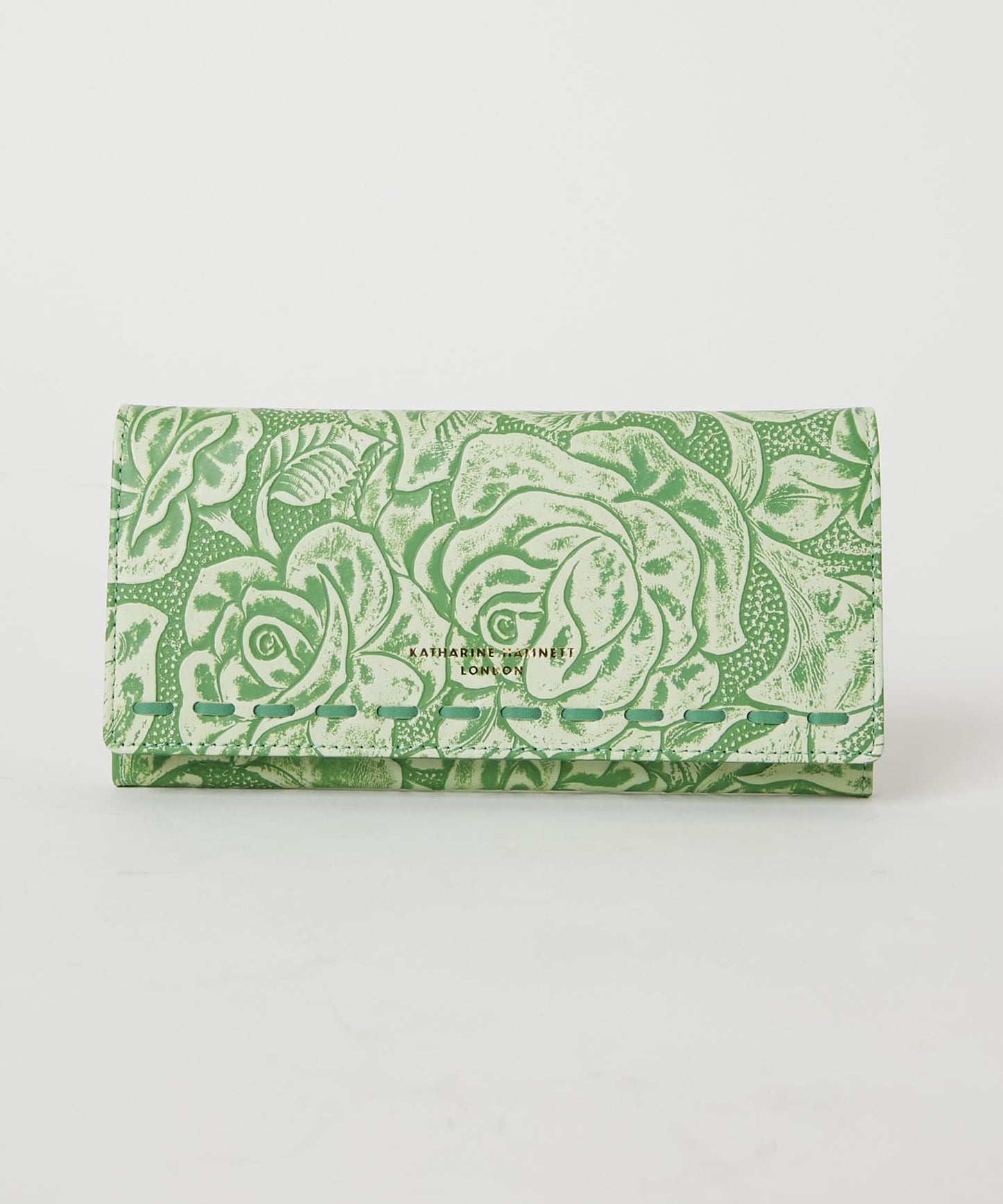 <WOMEN> ROSE CRAFT フラップ ロングウォレット