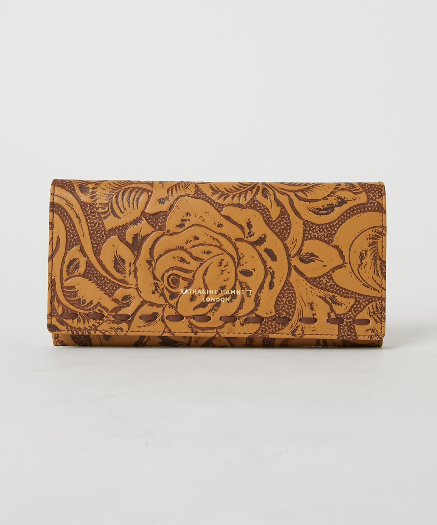 <WOMEN> ROSE CRAFT フラップ ロングウォレット