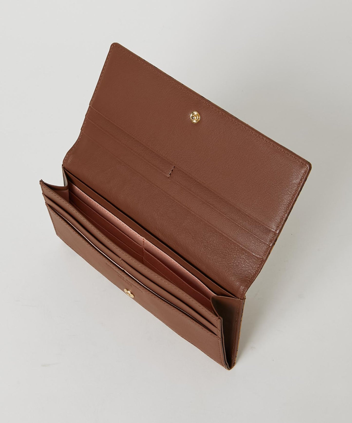<WOMEN> ROSE CRAFT フラップ ロングウォレット