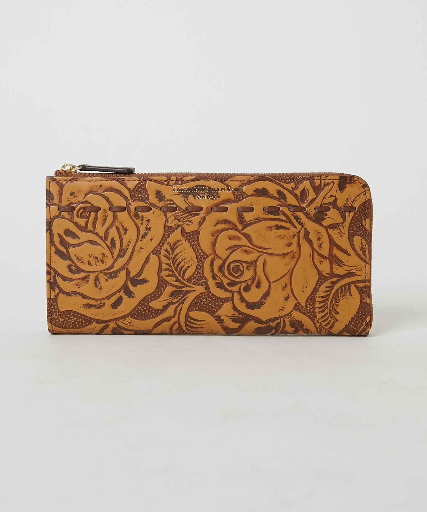 <WOMEN> ROSE CRAFT L字ファスナーロングウォレット