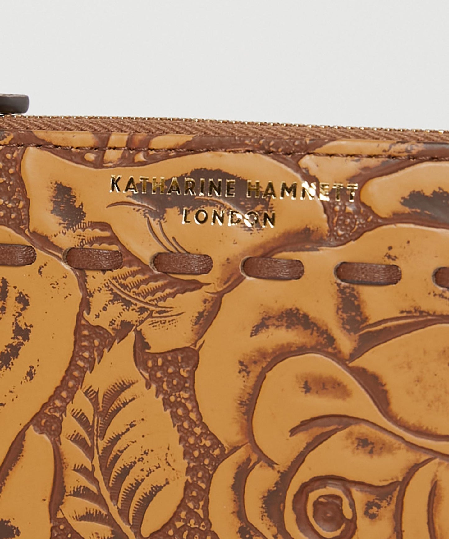 <WOMEN> ROSE CRAFT L字ファスナーロングウォレット