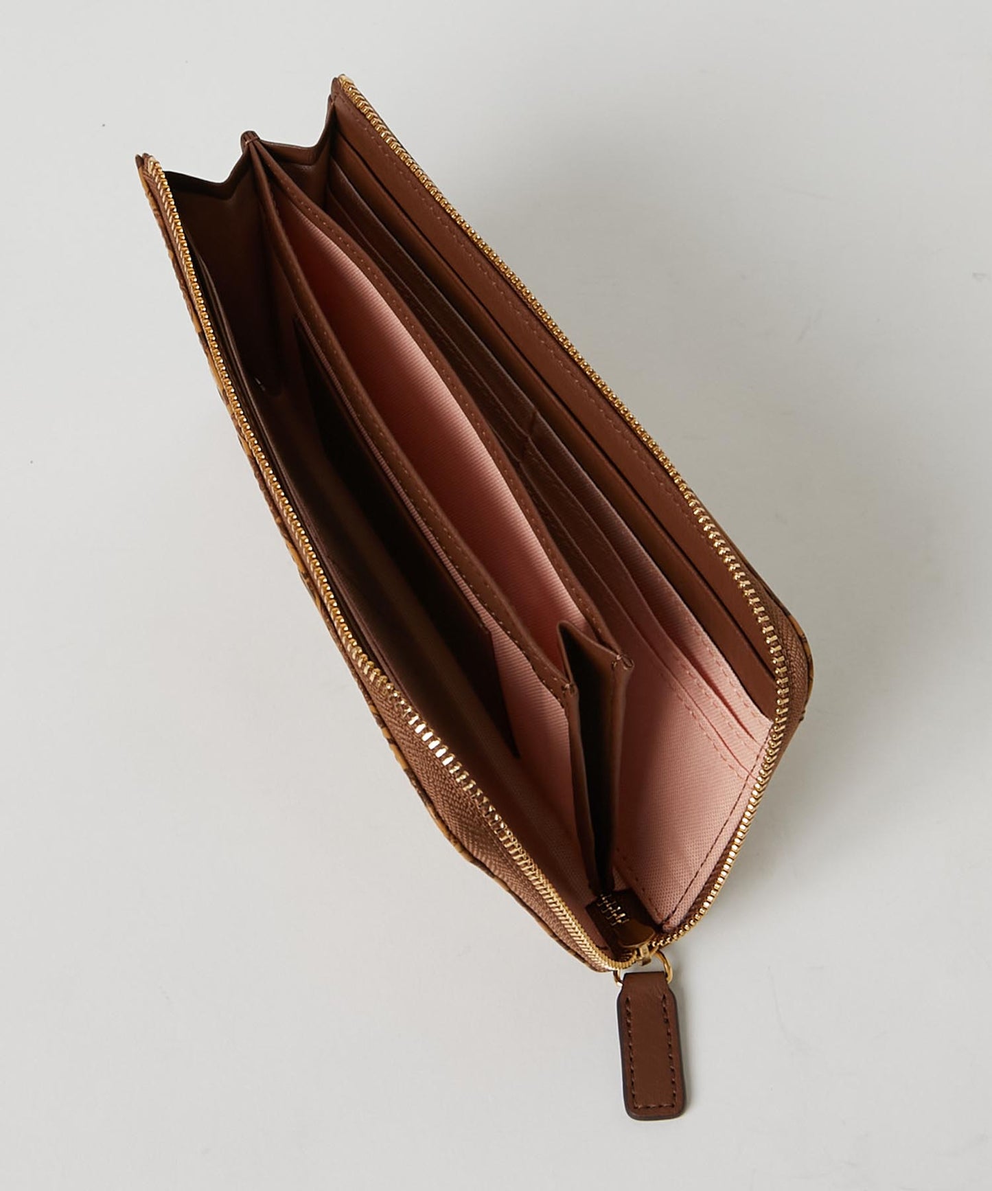 <WOMEN> ROSE CRAFT L字ファスナーロングウォレット