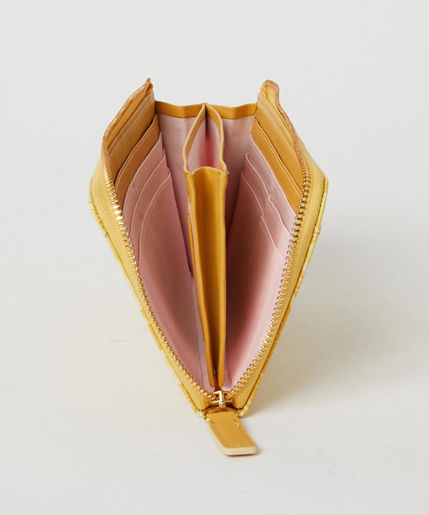 <WOMEN> ROSE CRAFT L字ファスナーロングウォレット