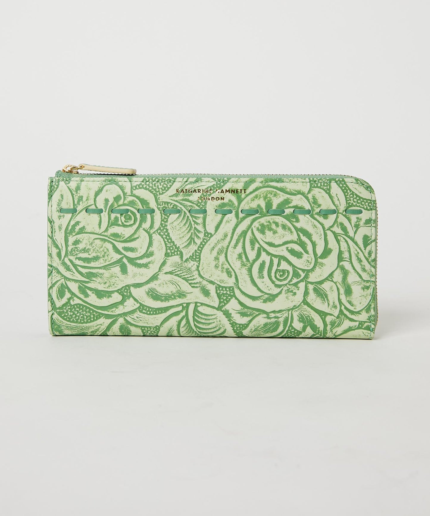 <WOMEN> ROSE CRAFT L字ファスナーロングウォレット