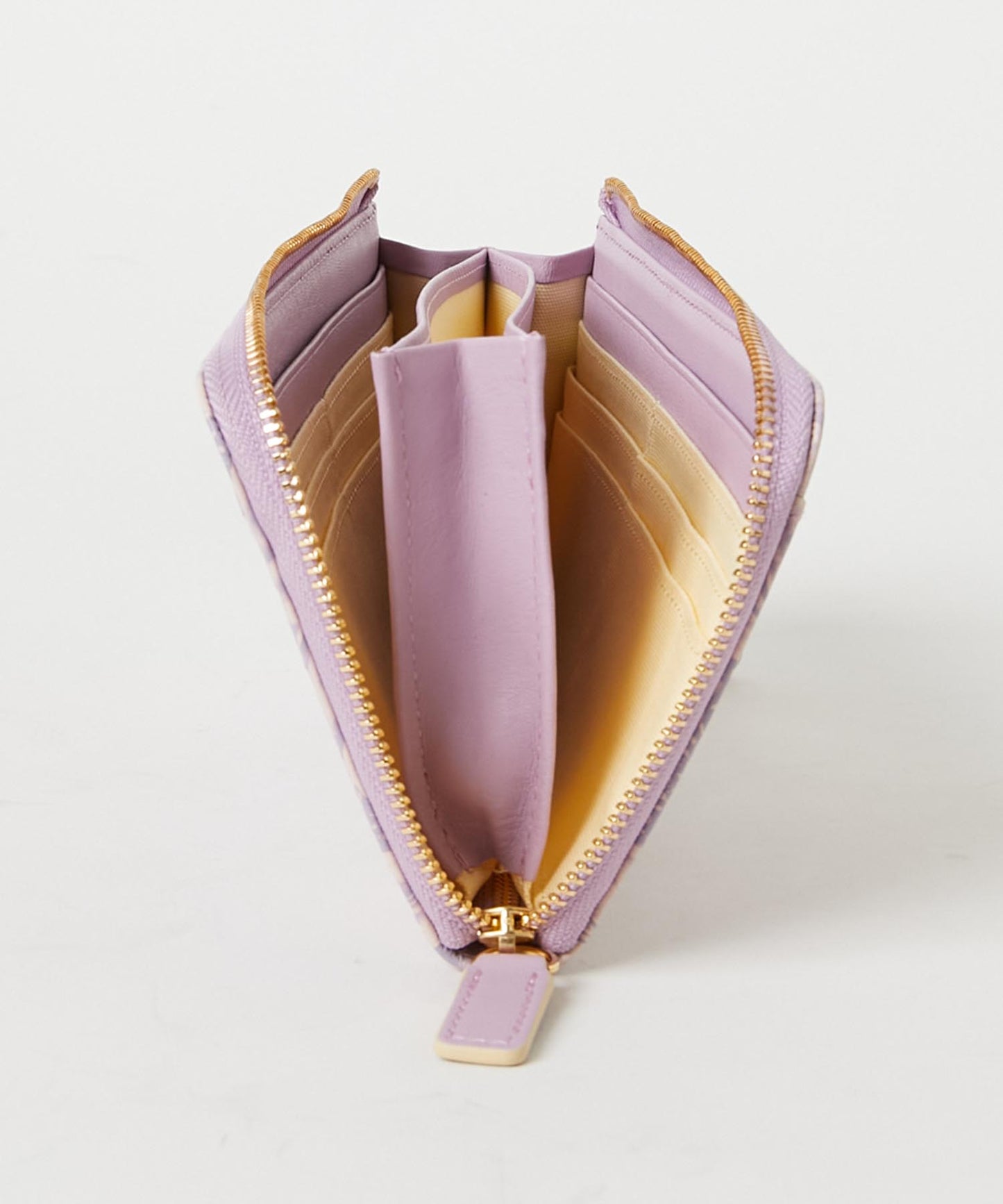 <WOMEN> ROSE CRAFT L字ファスナーロングウォレット