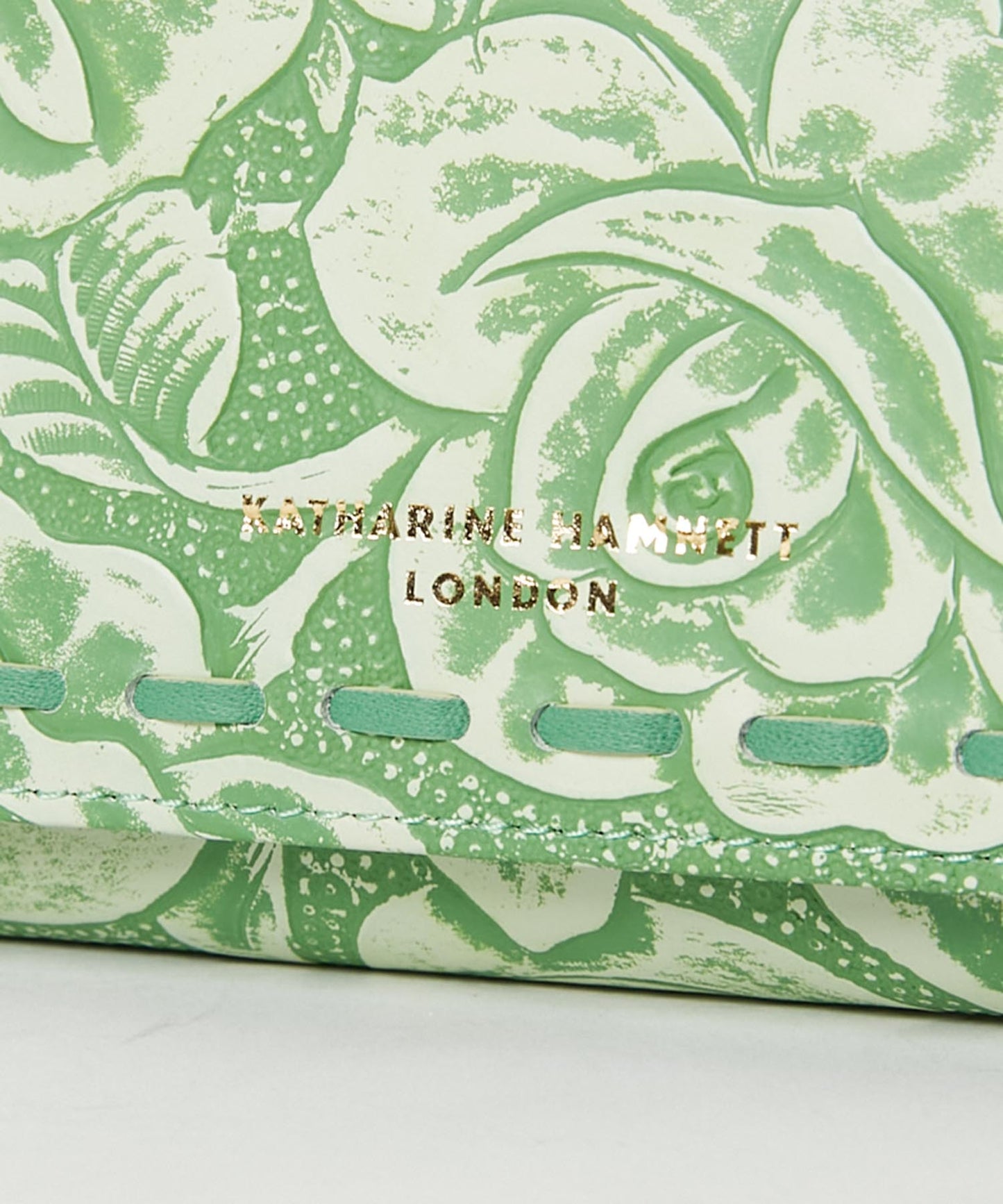 <WOMEN> ROSE CRAFT 二つ折りコンパクトウォレット