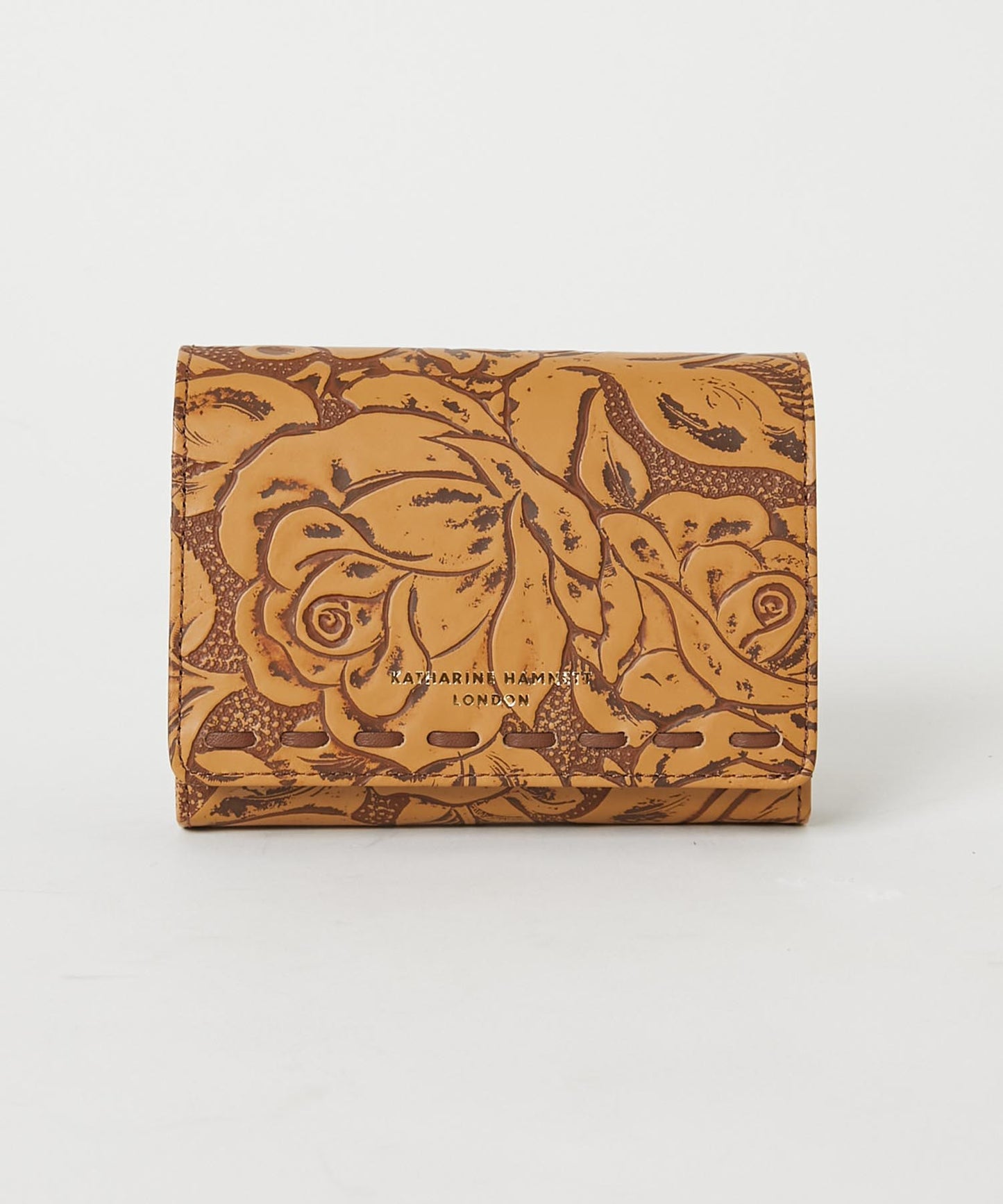 <WOMEN> ROSE CRAFT 二つ折りコンパクトウォレット