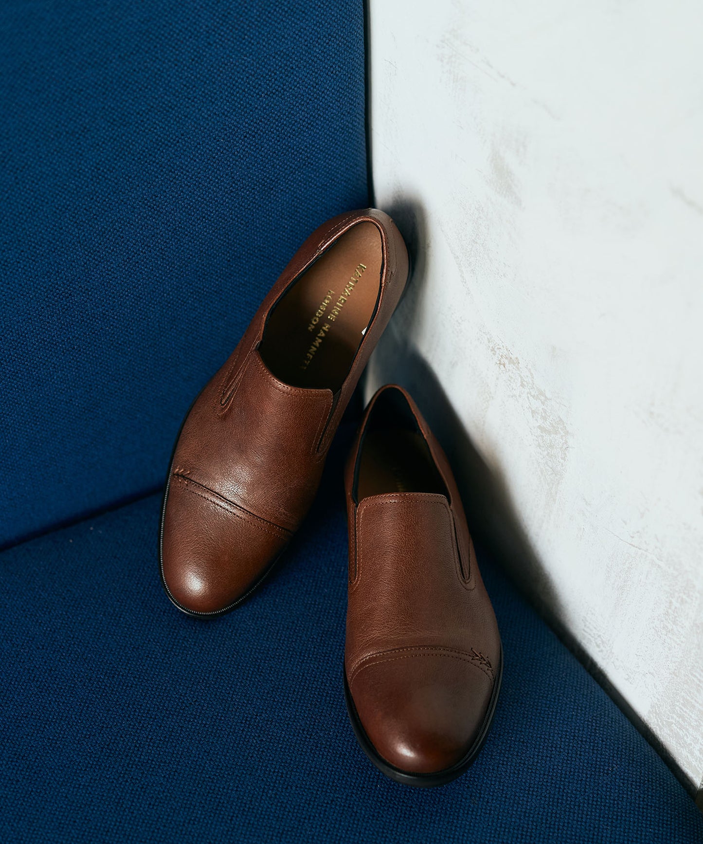 【20%OFF】<MEN> ストレートチップサイドエラスティックスリッポンシューズ(34022)