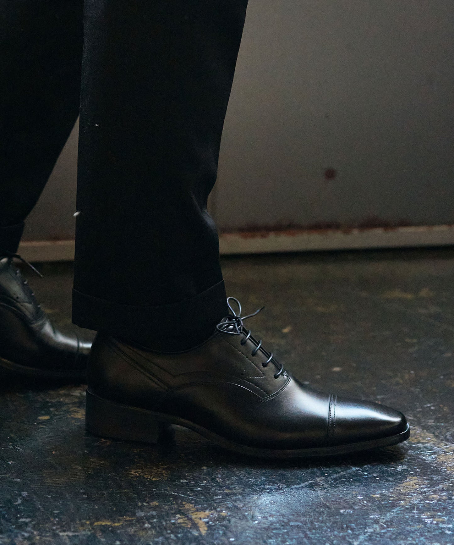 【20%OFF】<MEN> 【防水・防滑】チゼルトゥ 内羽根ドレスシューズ(31736)