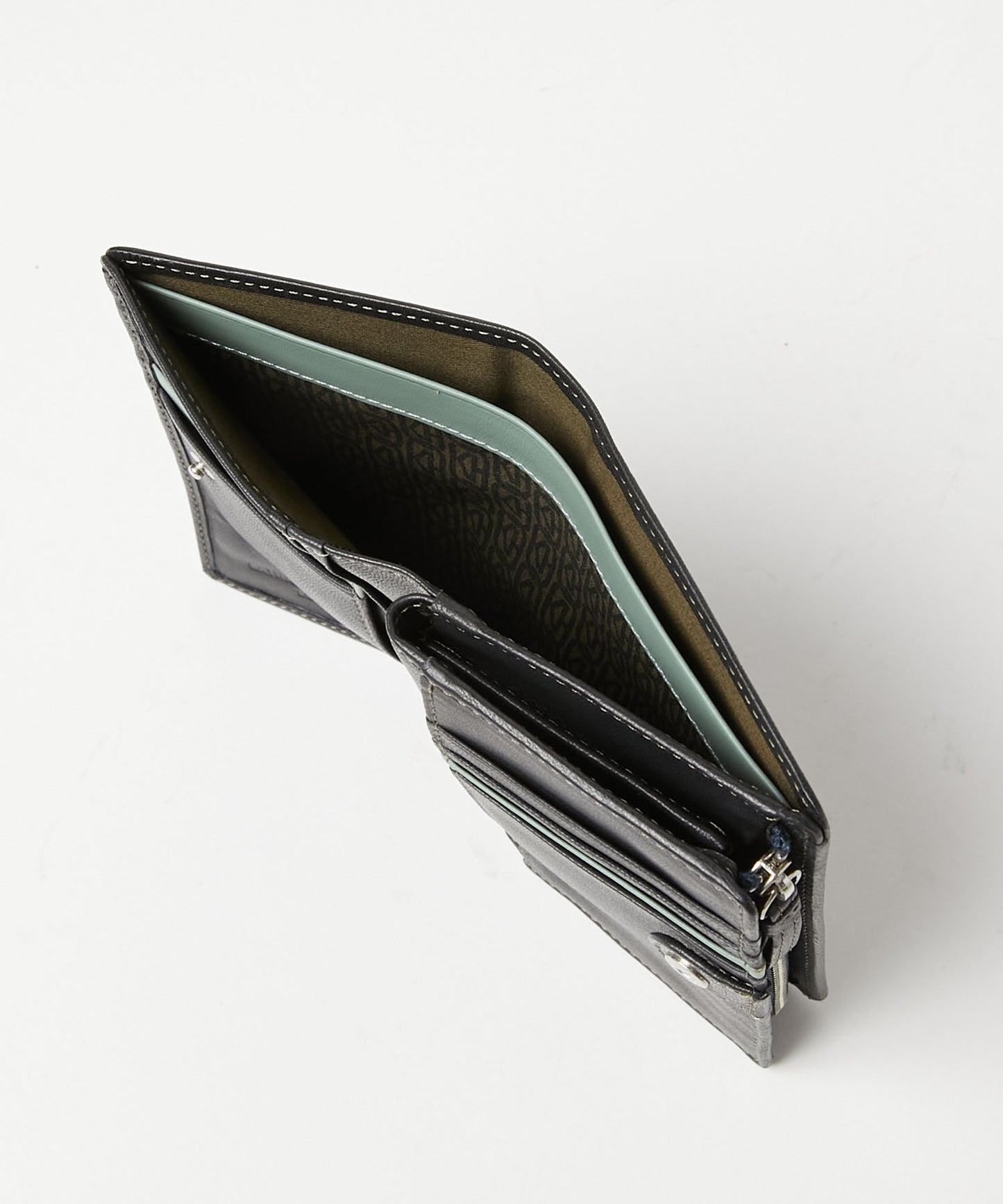 <MEN> BUMP L字ファスナー二つ折りミドルウォレット(490-52305)