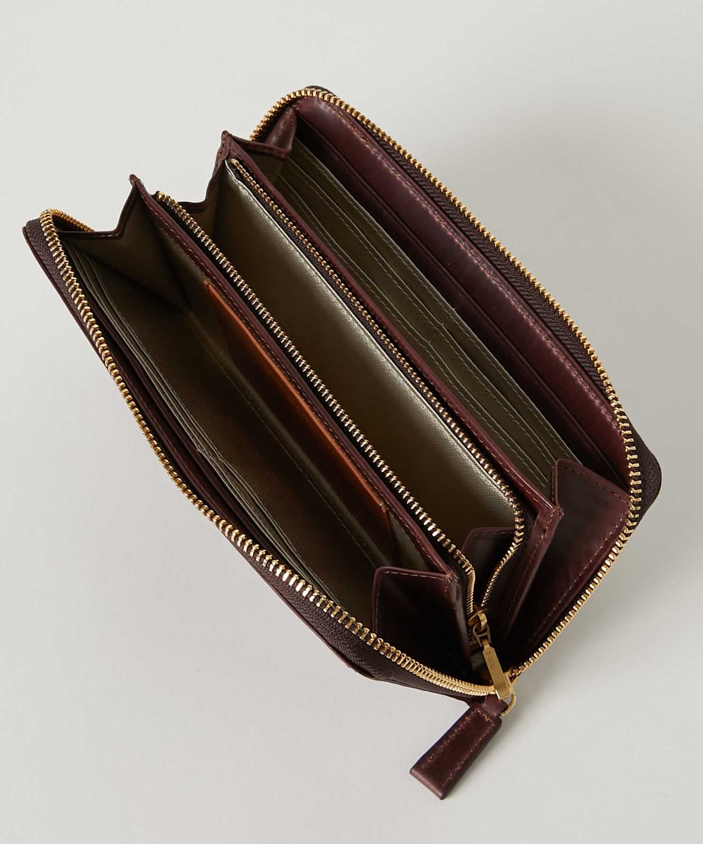 <MEN> CALF ラウンドファスナー ロングウォレット