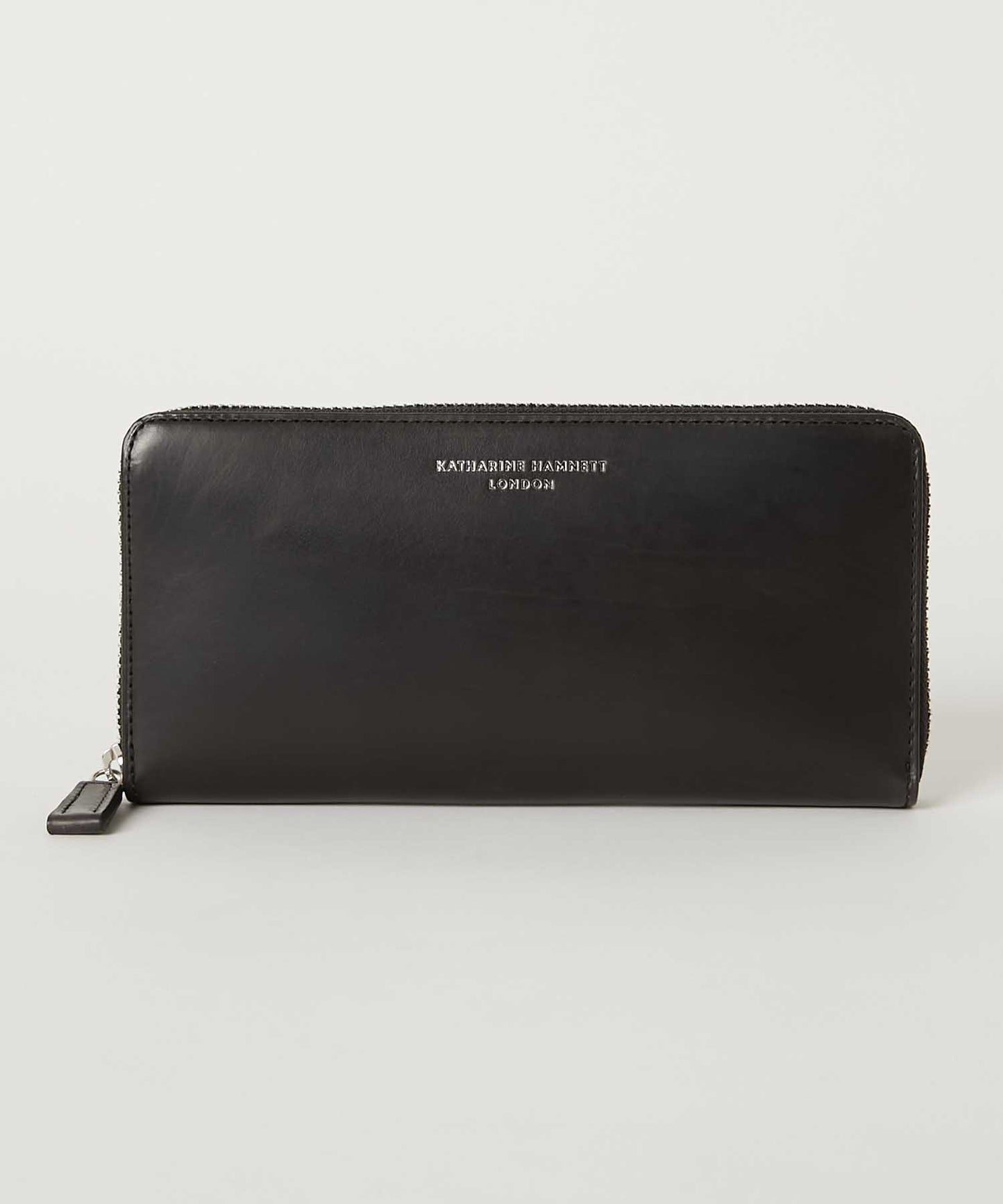 <MEN> CALF ラウンドファスナー ロングウォレット
