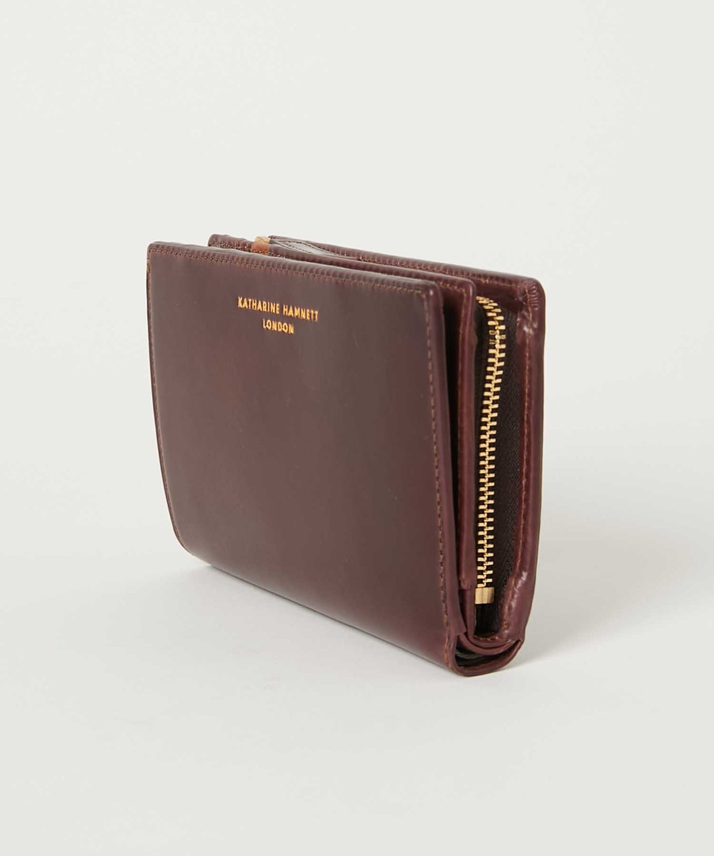<MEN> CALF L字ファスナー ミドルウォレット