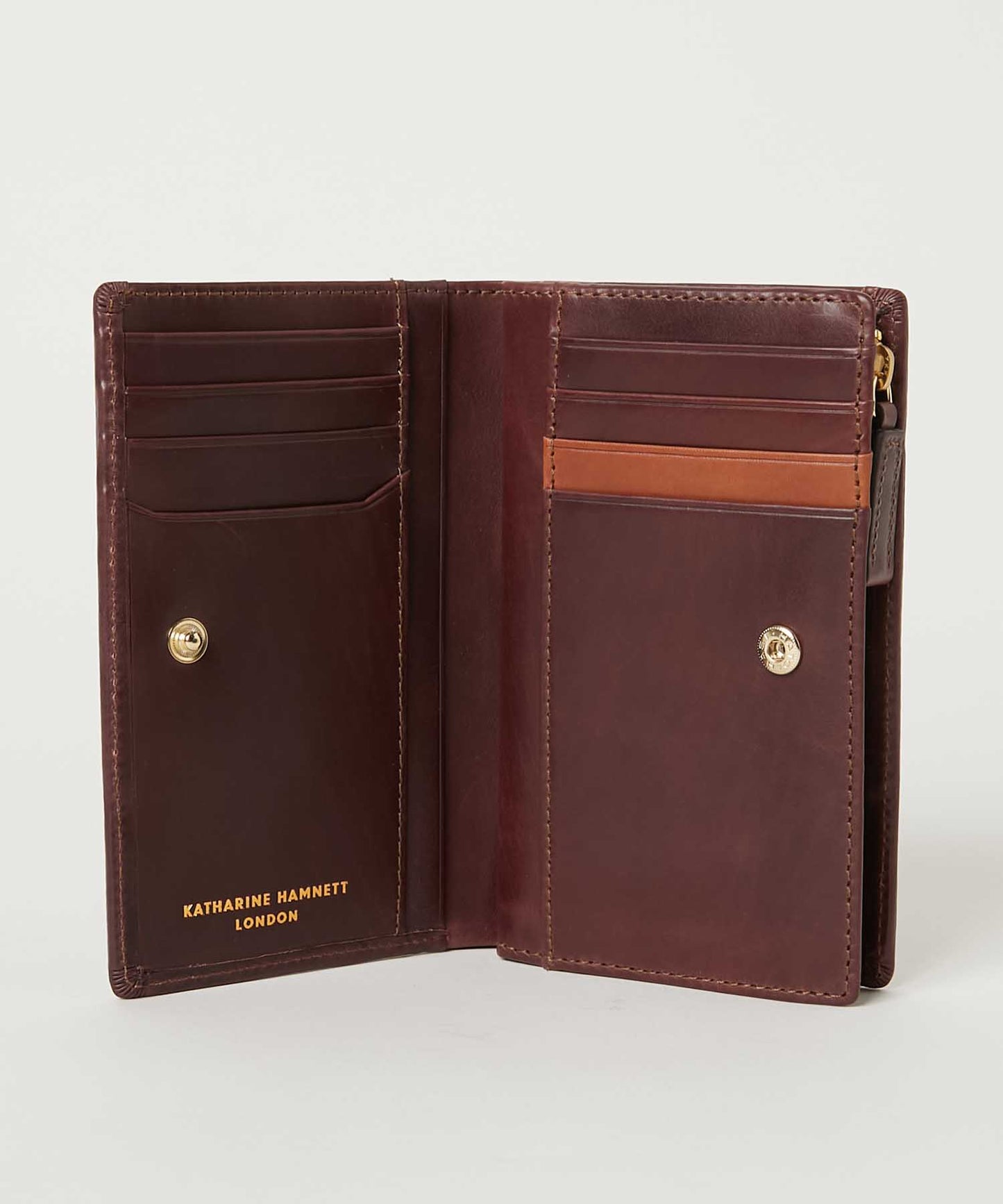 <MEN> CALF L字ファスナー ミドルウォレット