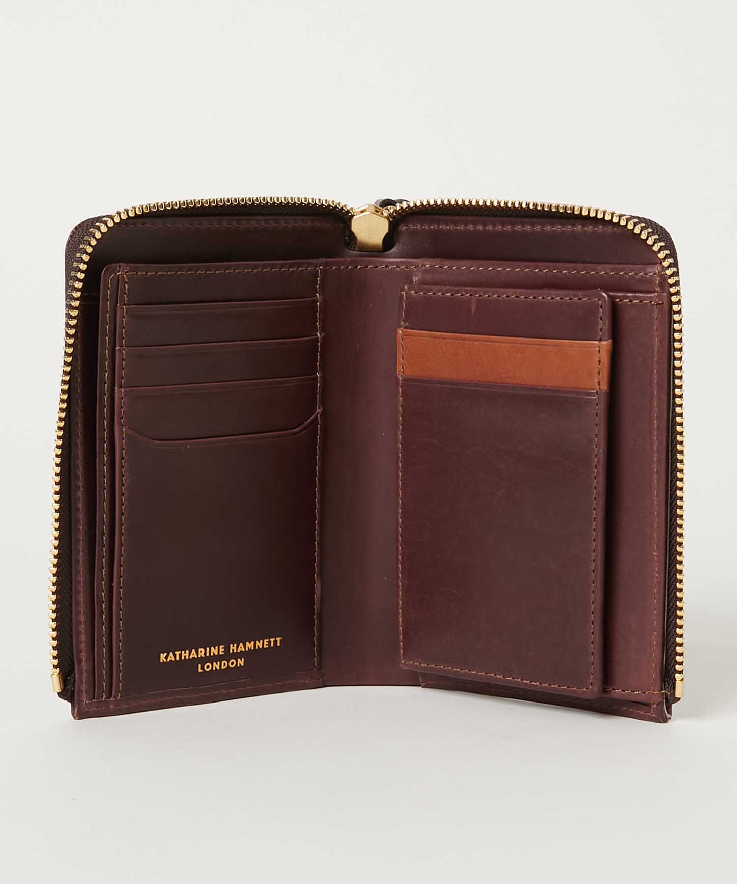 <MEN> CALF L字ファスナー コンパクトウォレット