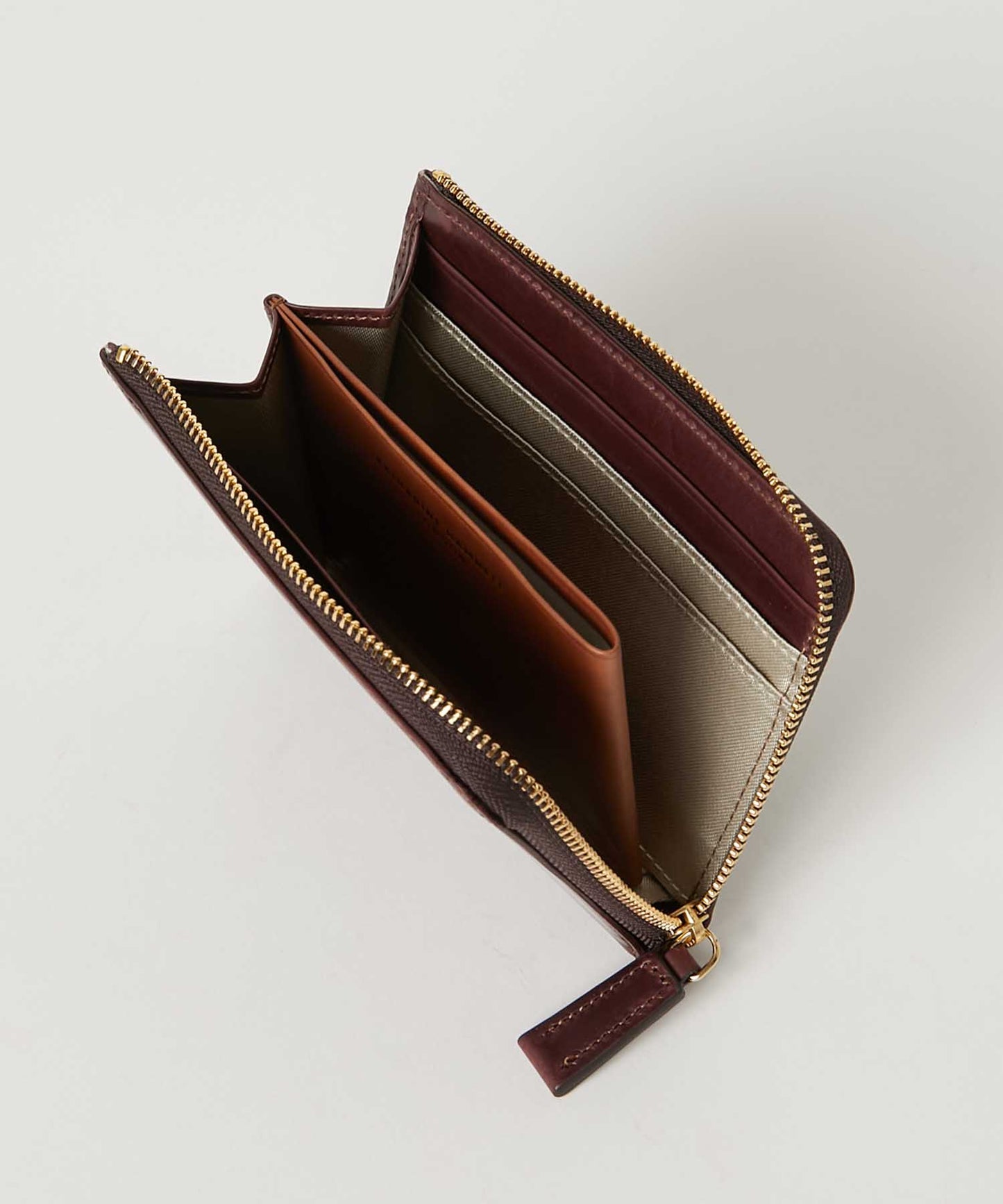 <MEN> CALF L字ファスナー 札入れウォレット