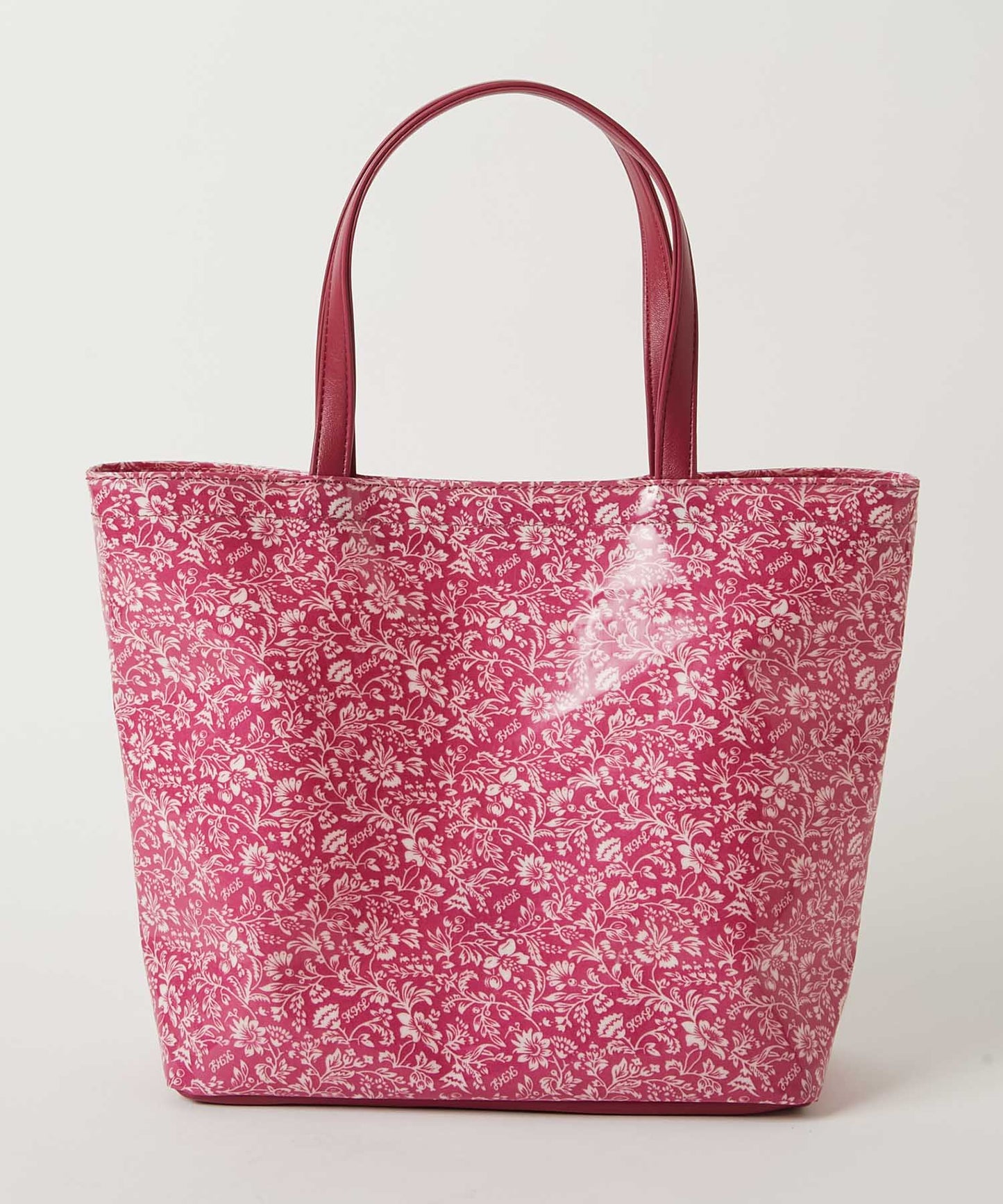 <WOMEN> オリジナル総花柄 横型トートバッグ
