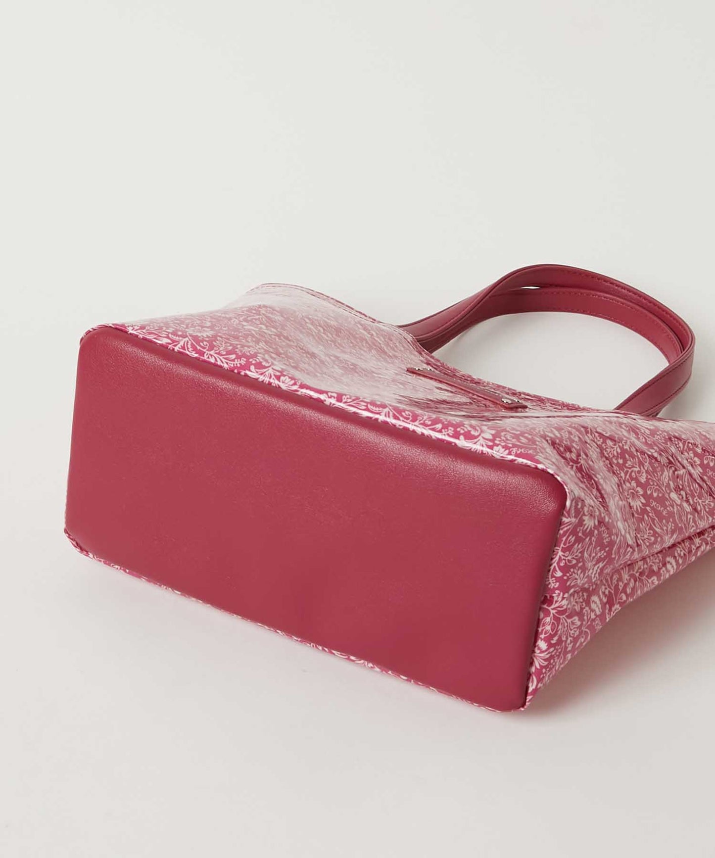 <WOMEN> オリジナル総花柄 横型トートバッグ