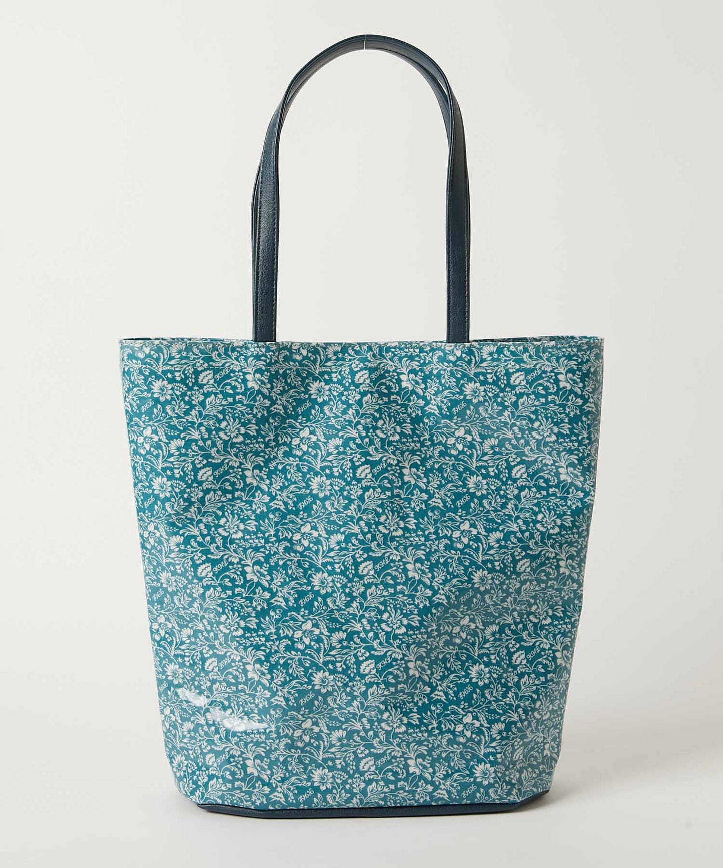 <WOMEN> オリジナル総花柄 縦型トートバッグ