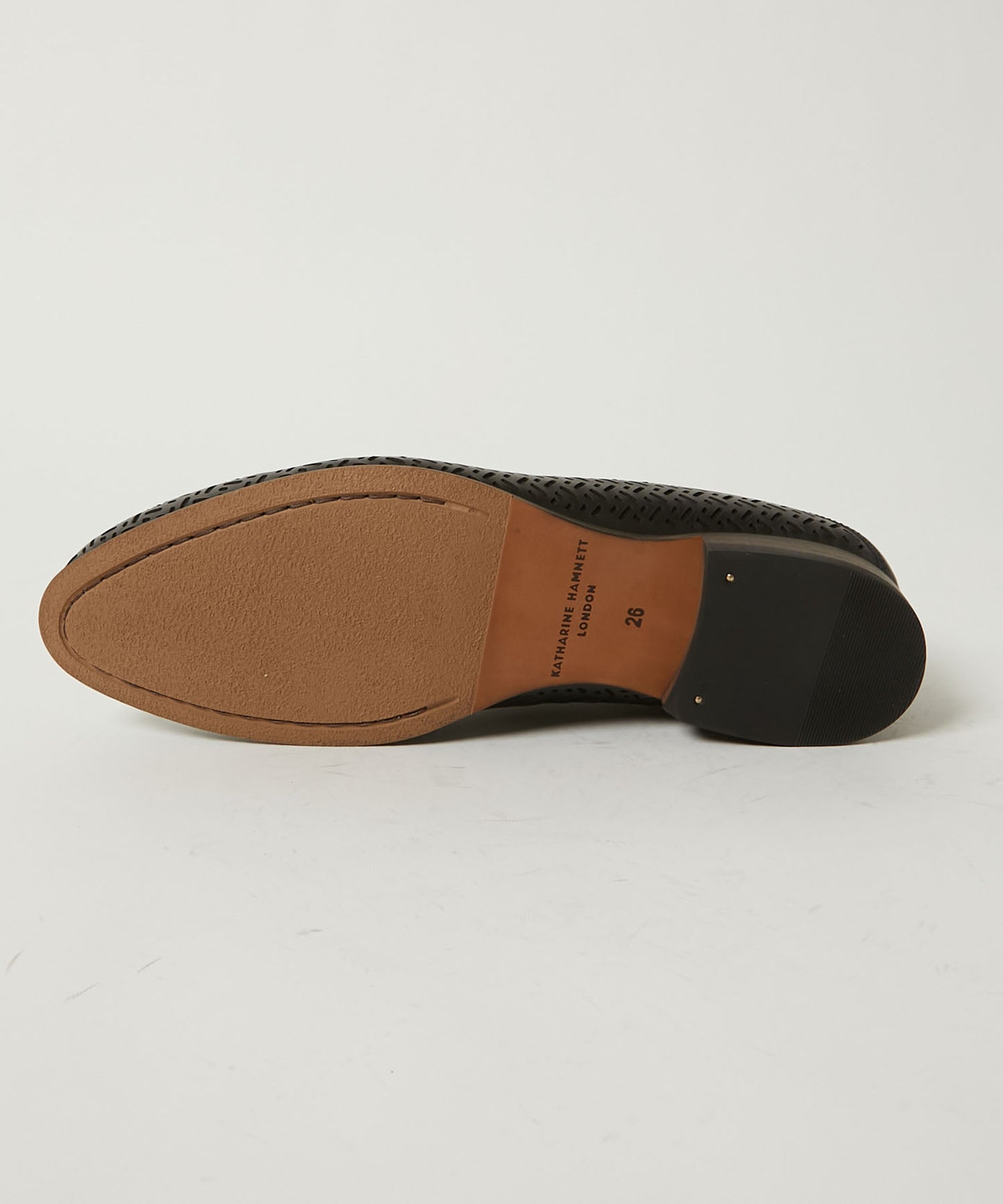 <MEN> レーザーカットスリッポン