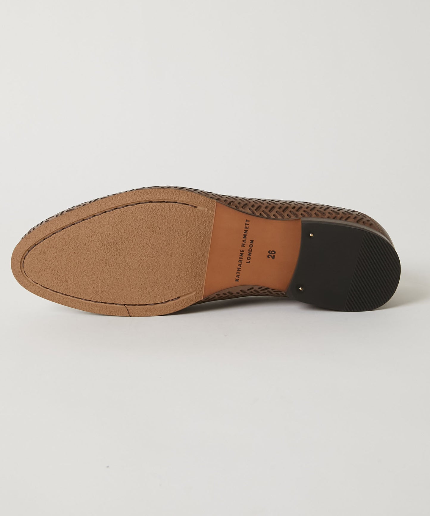 <MEN> レーザーカットスリッポン
