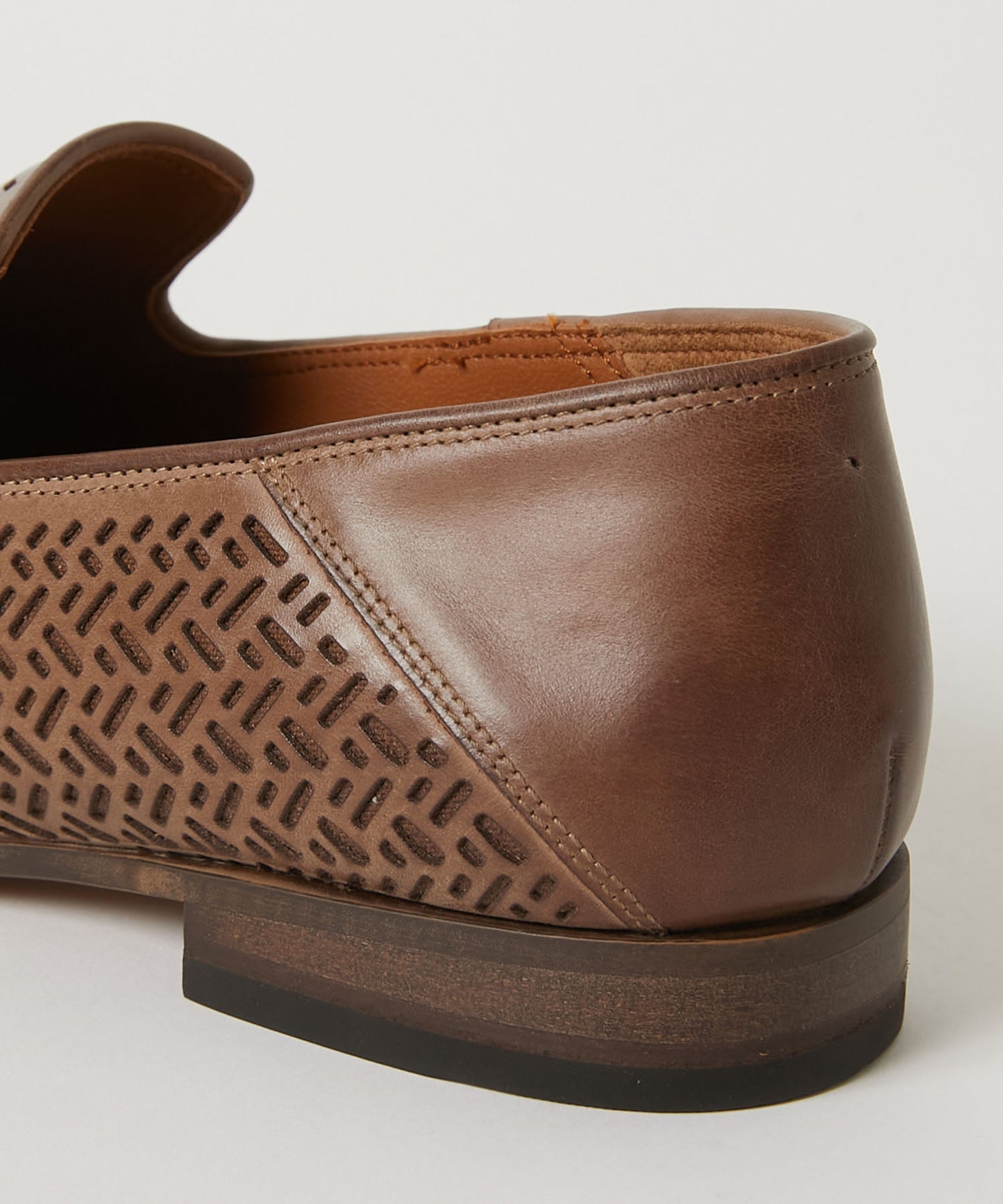 <MEN> レーザーカットスリッポン