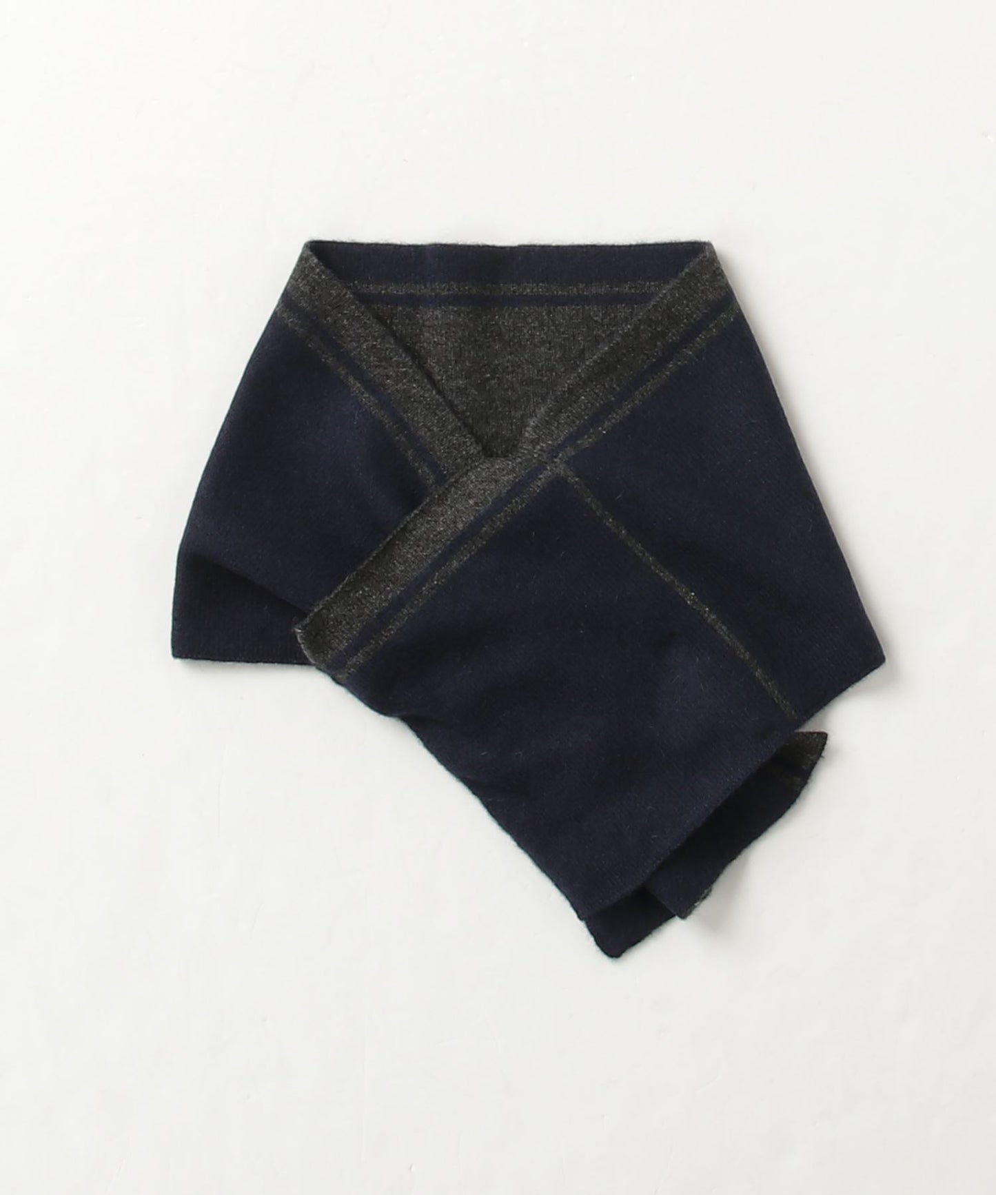 <UNISEX>カシミア100% ショートマフラー