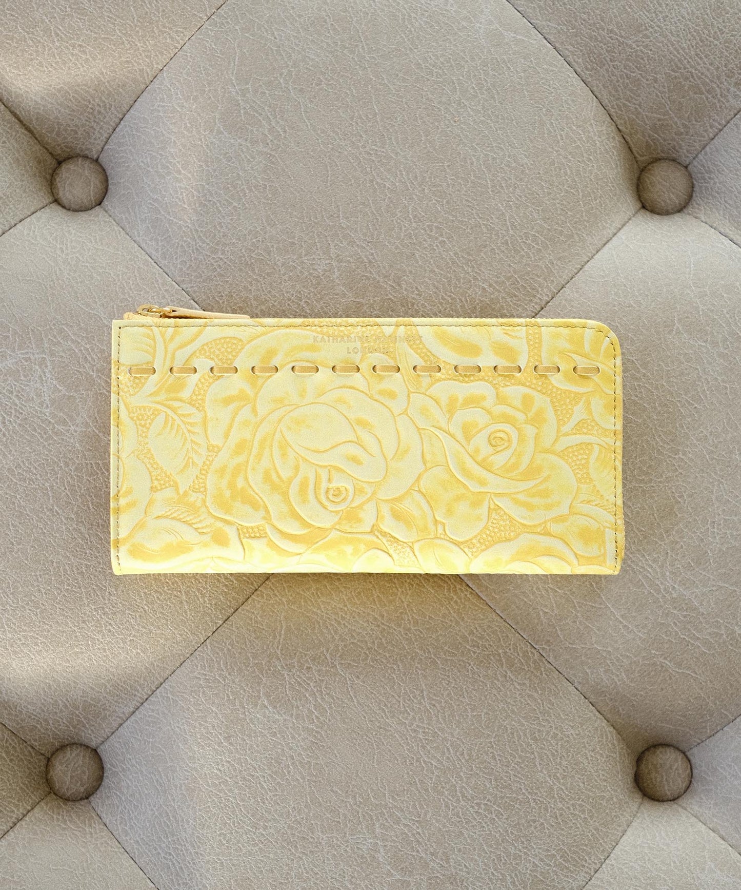 <WOMEN> ROSE CRAFT L字ファスナーロングウォレット