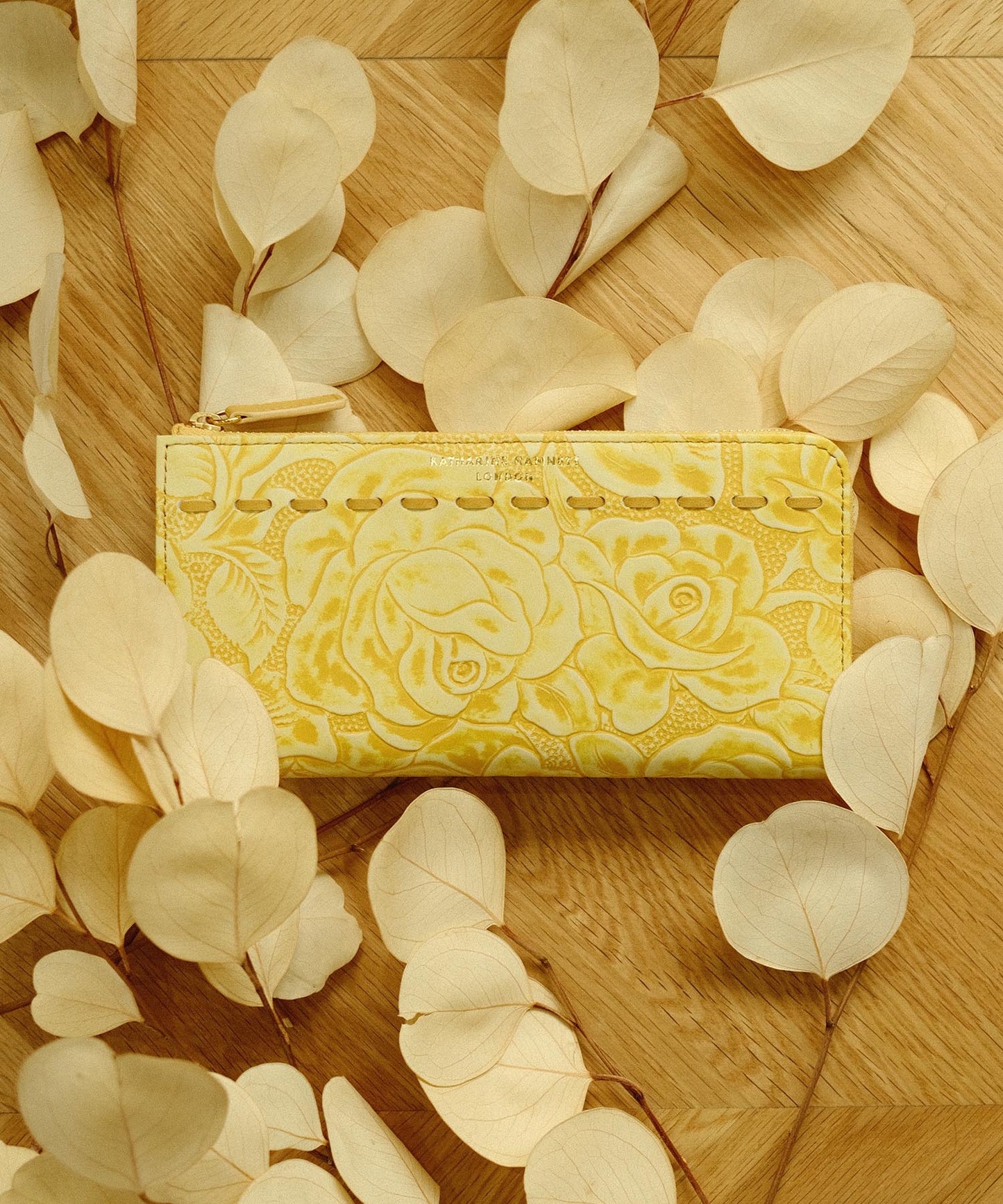 <WOMEN> ROSE CRAFT L字ファスナーロングウォレット