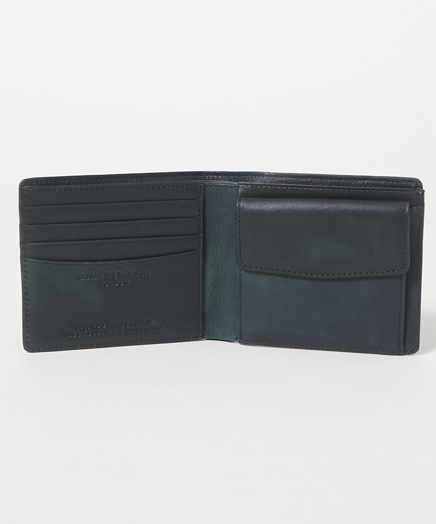 <UNISEX> FLUID 二つ折り 縦型コンパクトウォレット