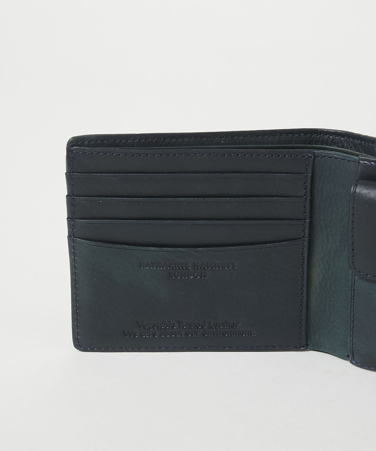 <UNISEX> FLUID 二つ折り 縦型コンパクトウォレット