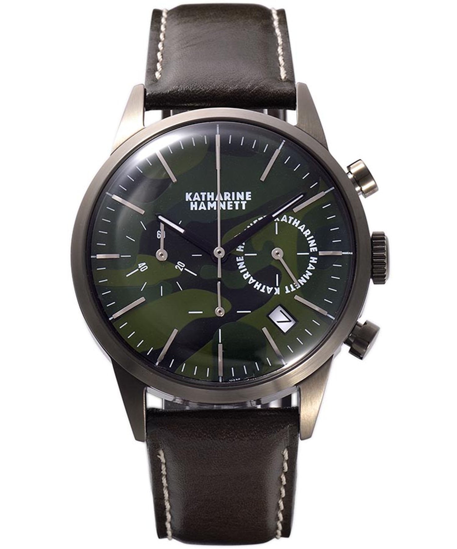 KATHARINE HAMNETT LONDON】Chronograph VI Watch CAMOUFLAGE