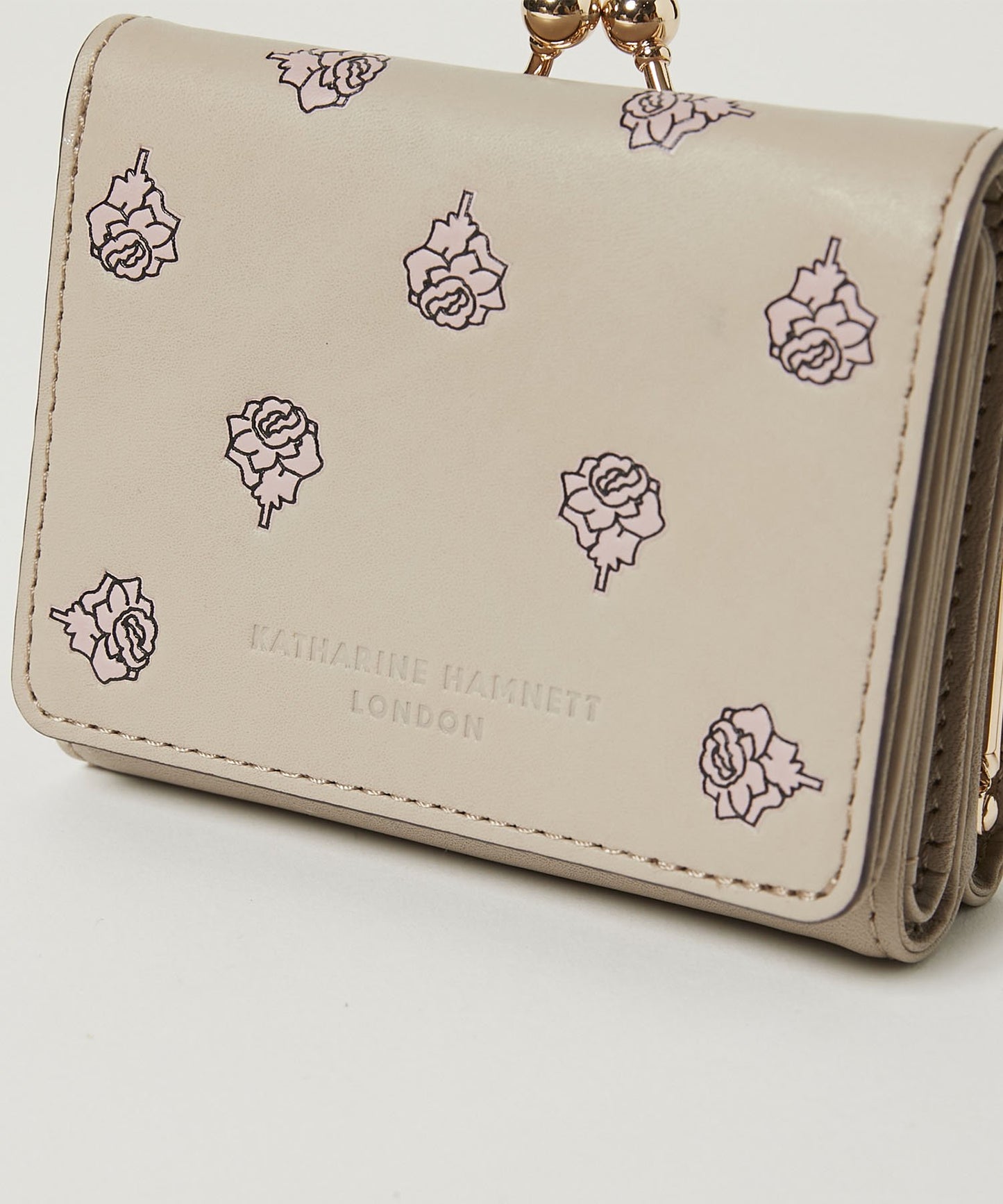 <WOMEN> ROSE GARDEN 三つ折り コンパクトウォレット