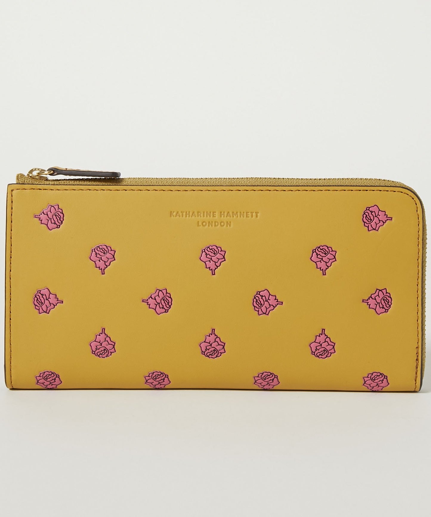 <WOMEN> ROSE GARDEN L字ファスナー ロングウォレット