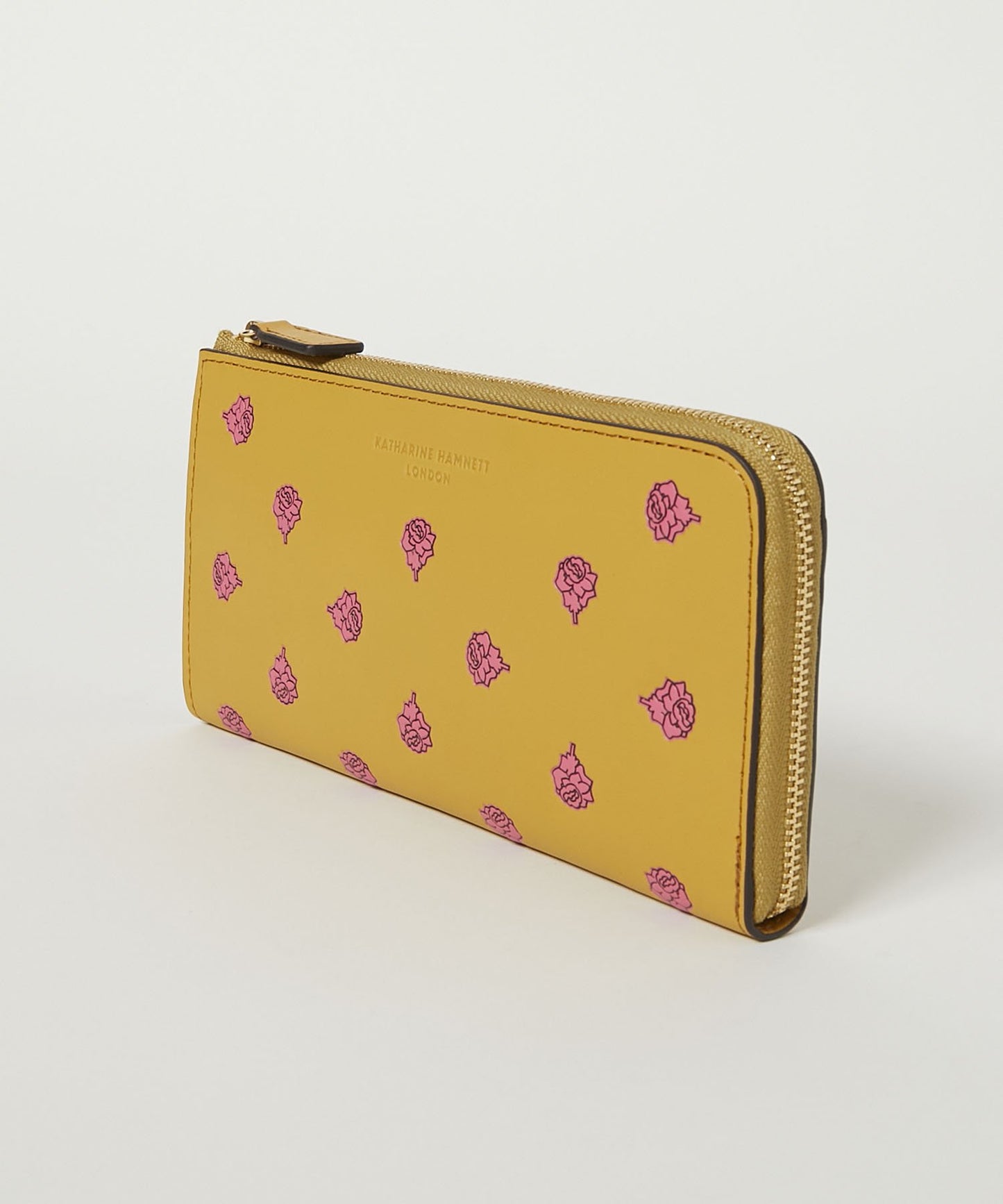 <WOMEN> ROSE GARDEN L字ファスナー ロングウォレット