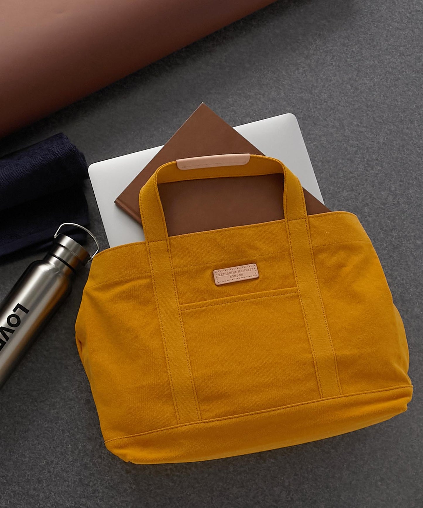 <UNISEX> 倉敷産帆布 MEDIUM TOTE BAG