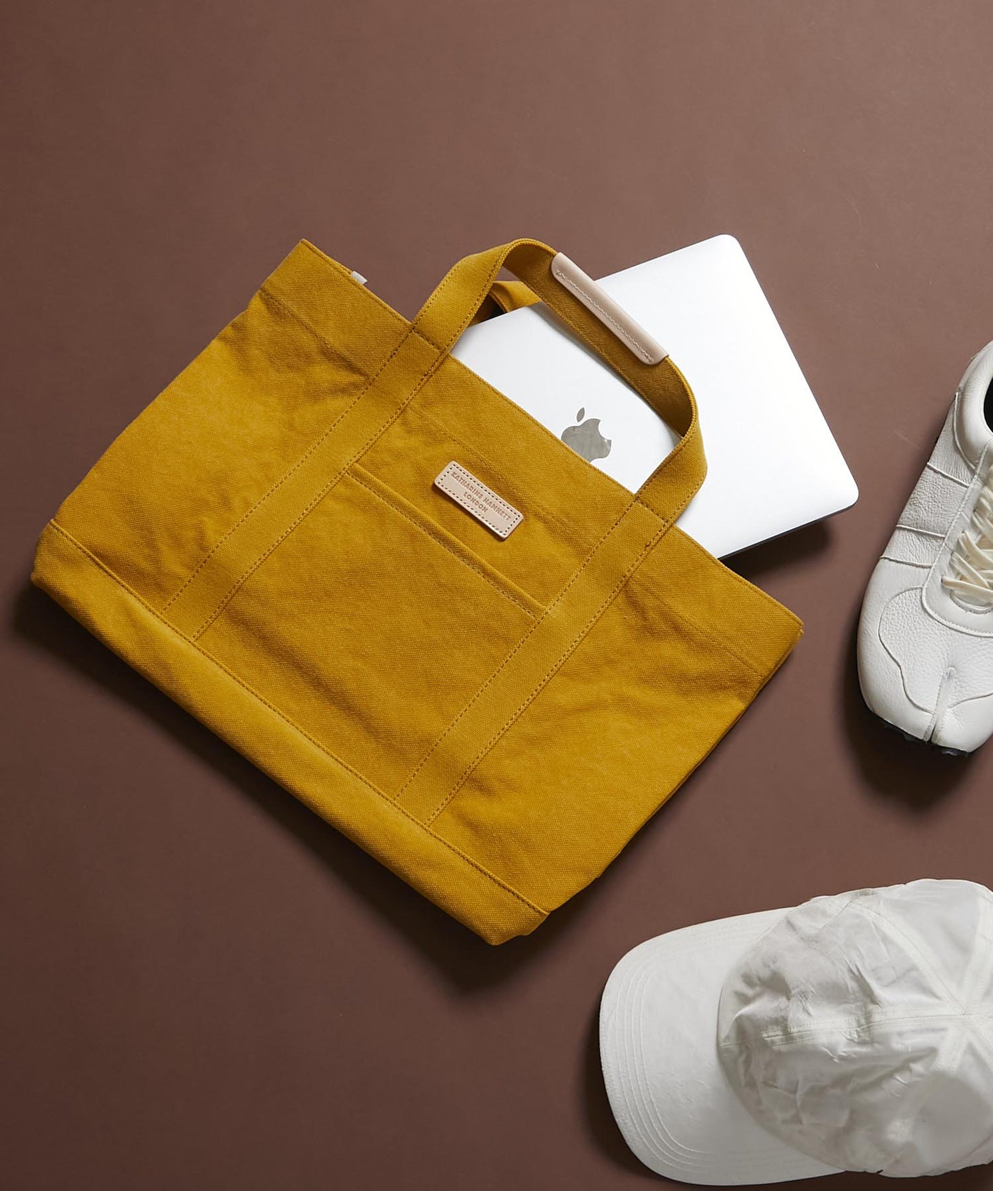 <UNISEX> 倉敷産帆布 MEDIUM TOTE BAG