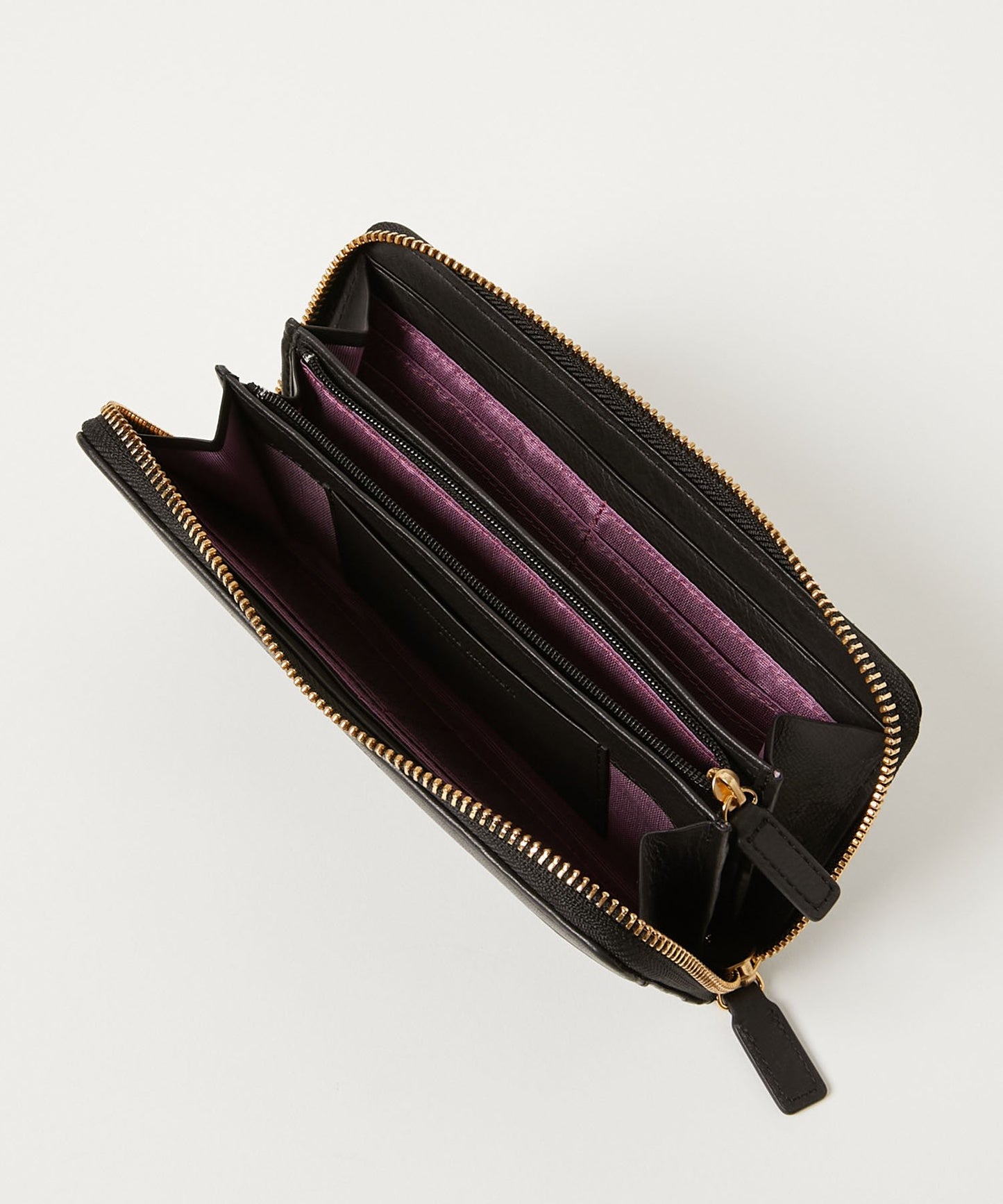 <WOMEN> ROSE STITCH ラウンドファスナー ロングウォレット