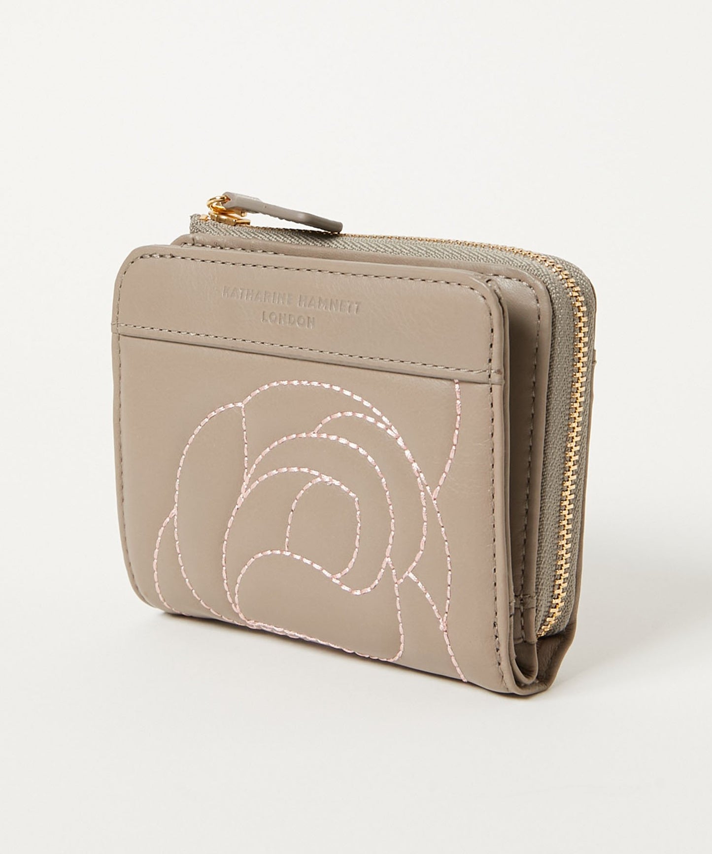 <WOMEN> ROSE STITCH 二つ折り LFコンパクトウォレット